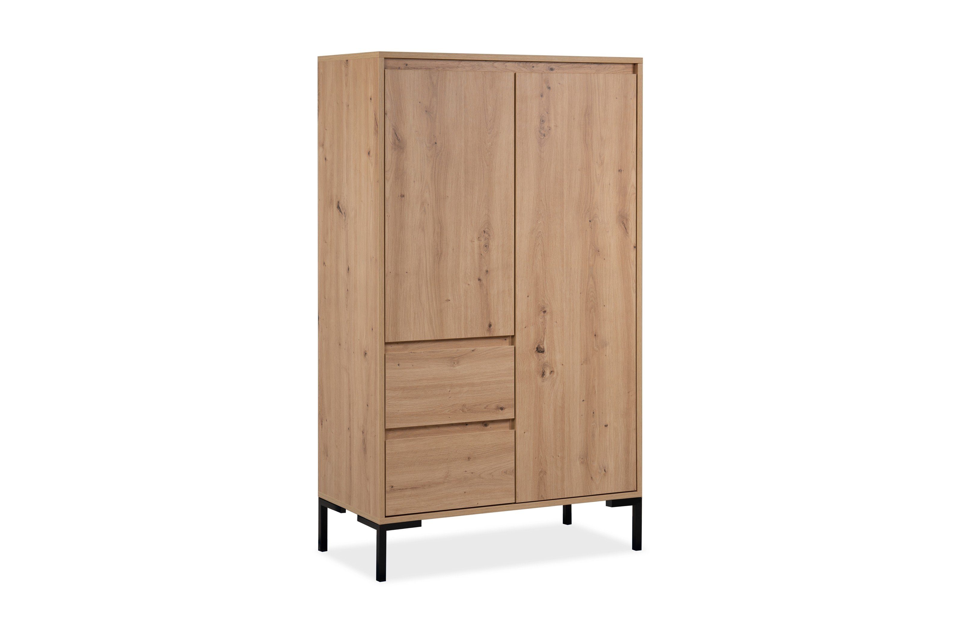 freiraum Highboard Korsika (BxHxT: 81x139x40 cm), in Dekor Artisan Oak günstig online kaufen