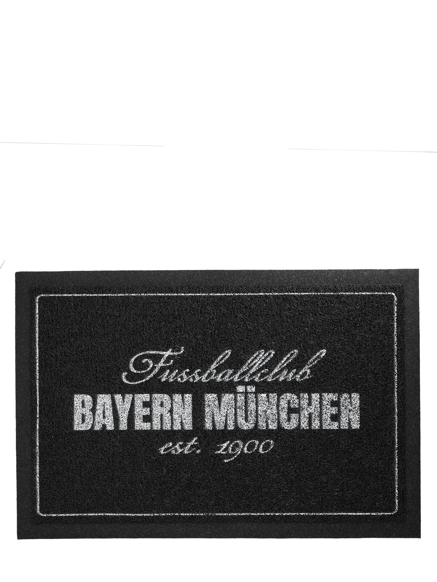 FC Bayern München Fußmatte FC Bayern München, Fußmatte Fußballclub, Schwarz