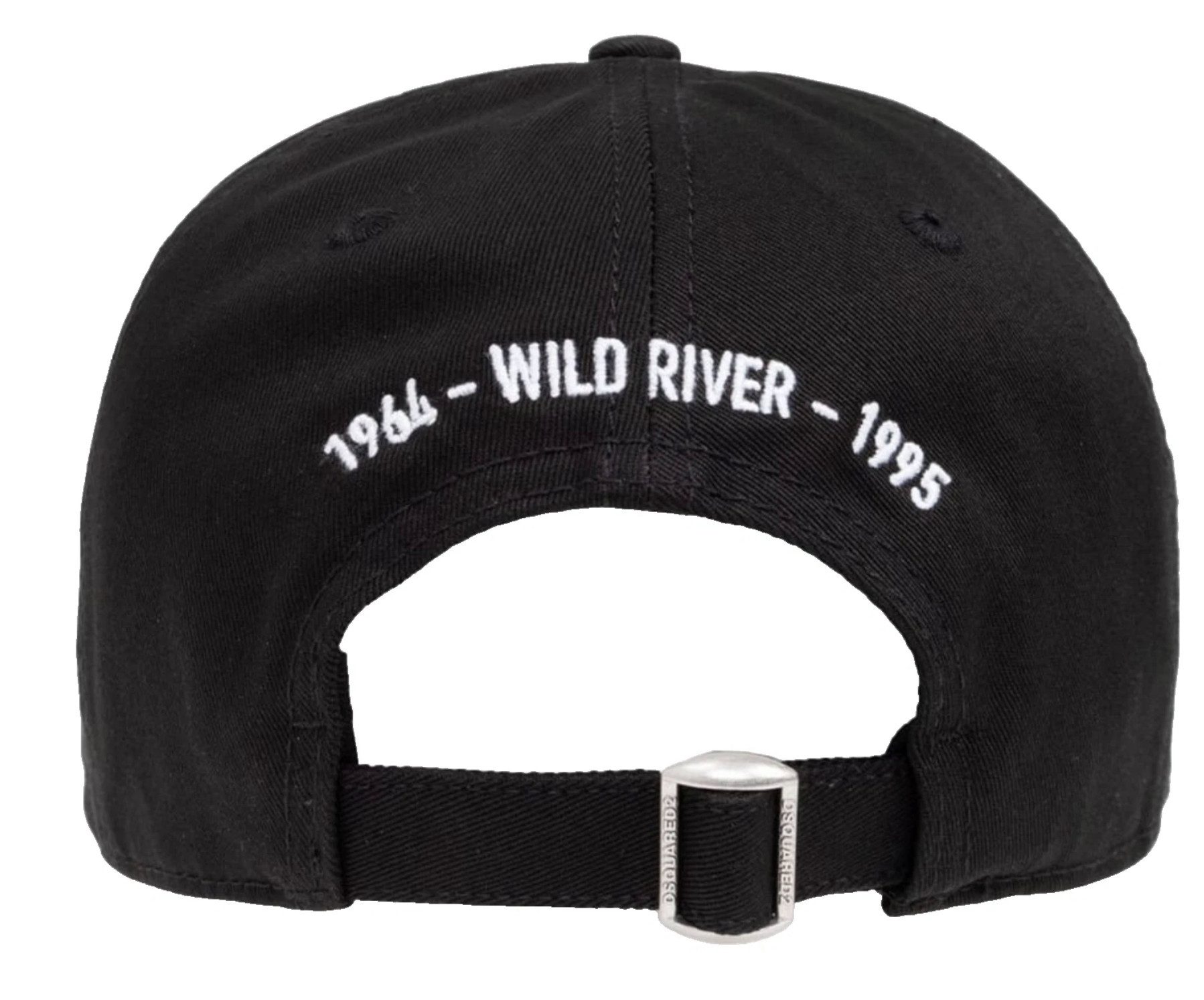 Dsquared2 Baseball Cap Catch me if you can Basecap Cap Icon Basebalkappe Unisex Fisch-Motiv, „Catch me, if you can!“ Schriftzug