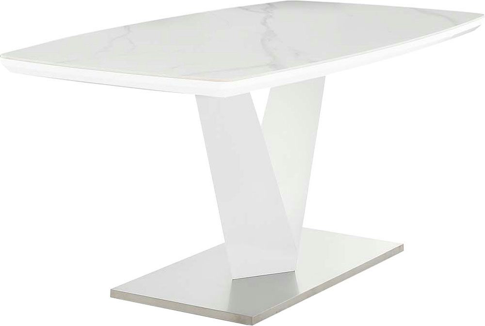 Jockenhöfer Gruppe Esstisch Norderney, 160x90cm, Bootsformoptik, Keramiktis günstig online kaufen