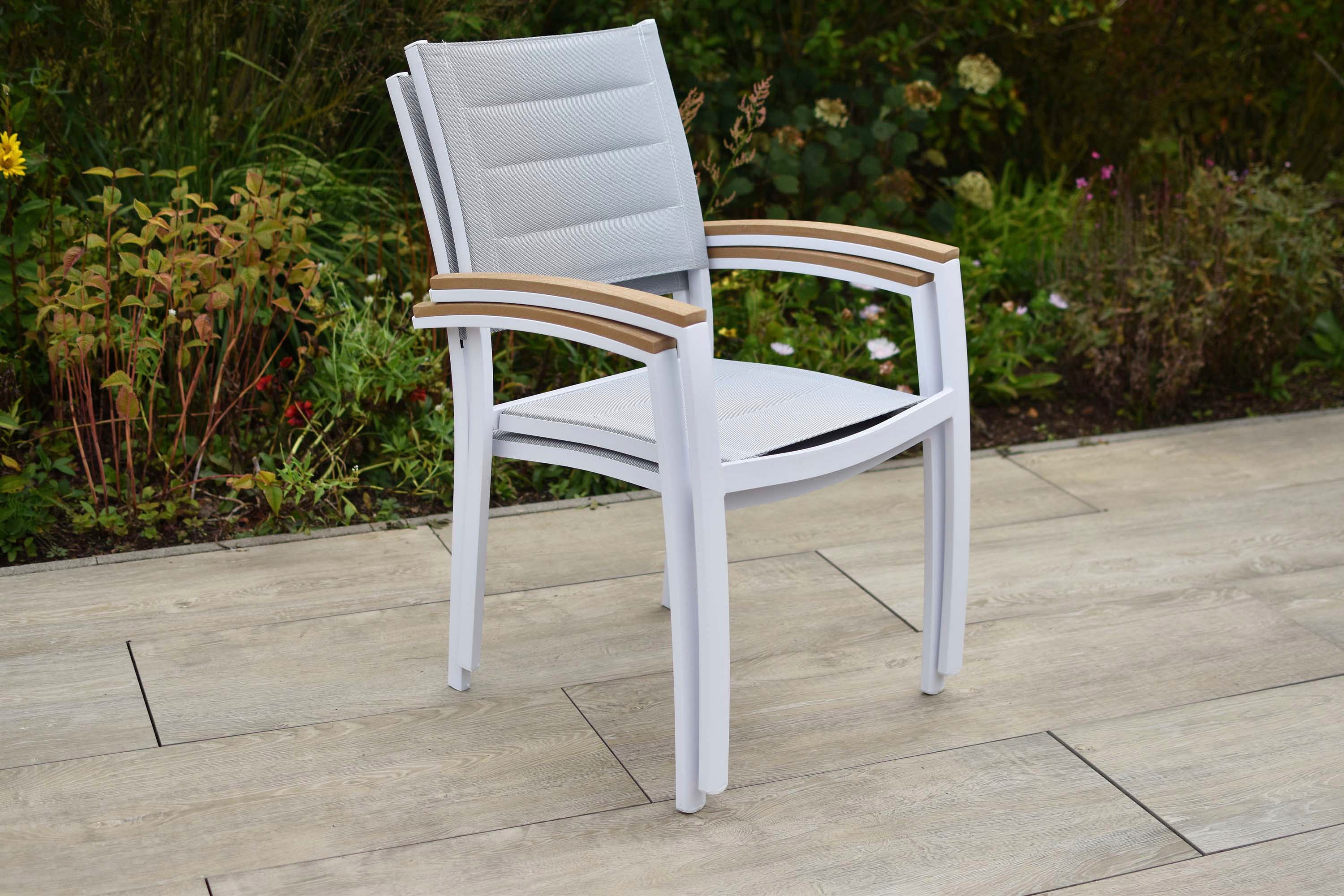 MERXX Gartensessel Pisa (Set, 2-St), Armlehnen aus Kunststoff