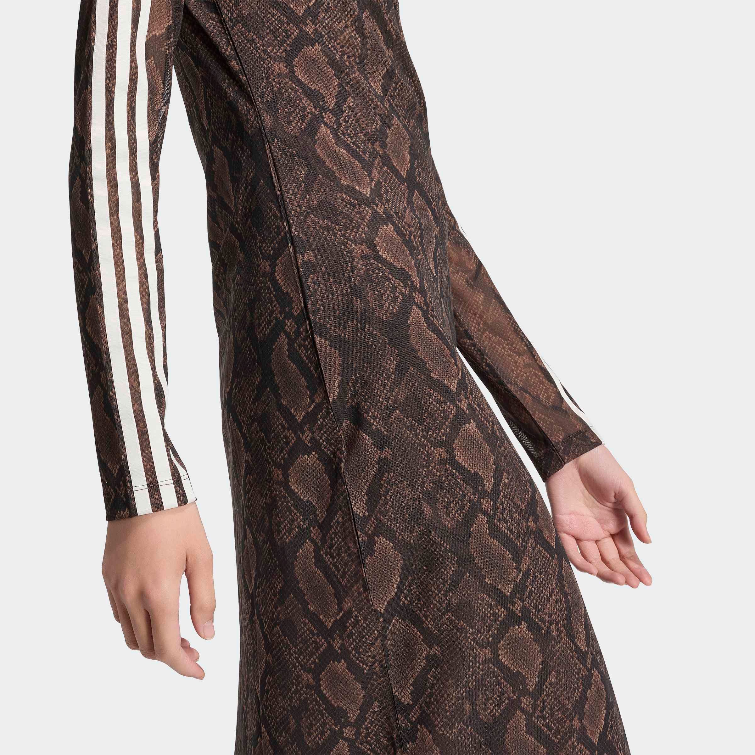 adidas Originals Maxikleid MAXI DRESS Ein schmal geschnittenes Maxikleid mit eleganter Silhouette