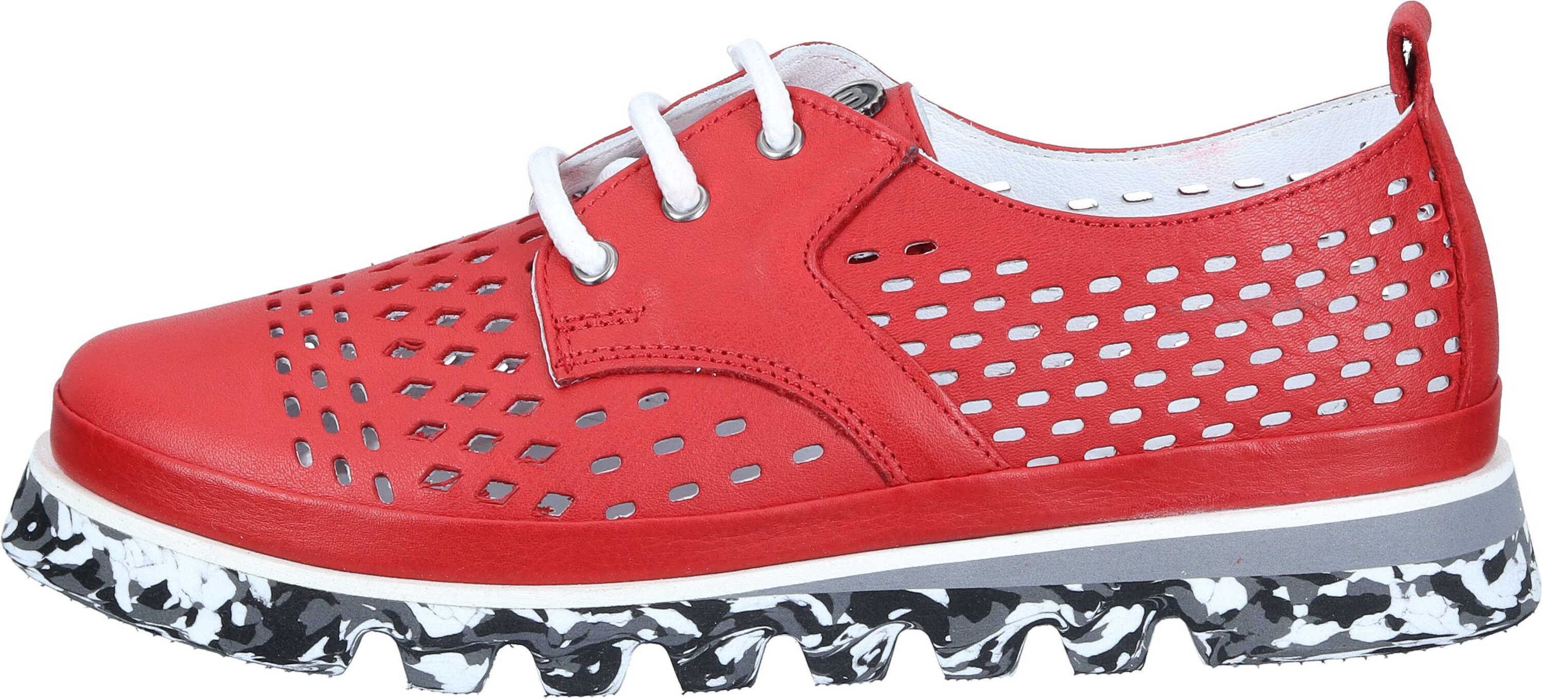 Manitu Schnürer Schnürschuh aus echtem Leder