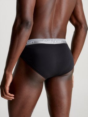 Calvin Klein Underwear Slip (Packung, 3-St) mit Logodruck auf dem Bund
