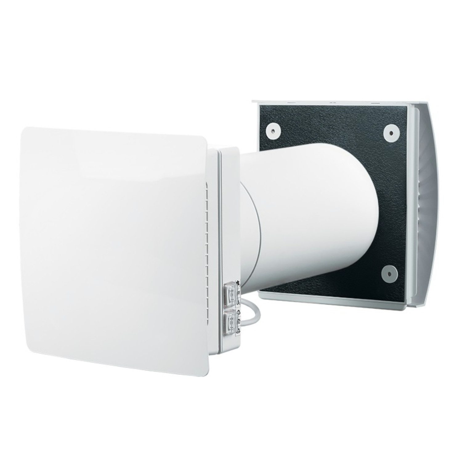Vents Ventilatorkombigerät Lüftungsanlage TwinFresh RA1-50 mit Fernbedienung, Feuchtesensor