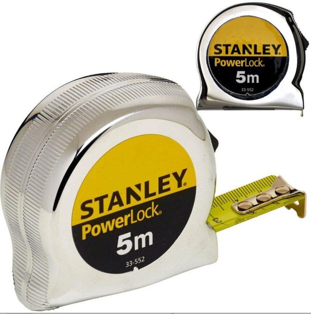 STANLEY Rollbandmaß STANLEY ROLLENMASSBAND, 5 x 19 mm, MICROPOWERLOCK-KARTE