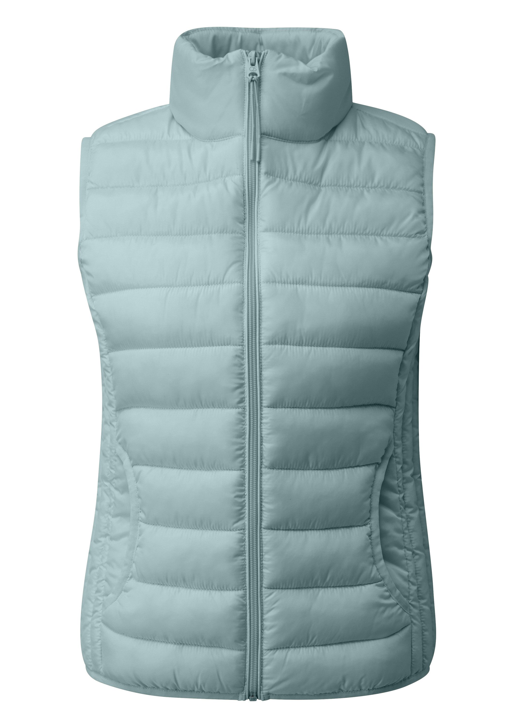 QS Outdoorjacke Outdoor-Weste Steppweste mit Stehkragen günstig online kaufen