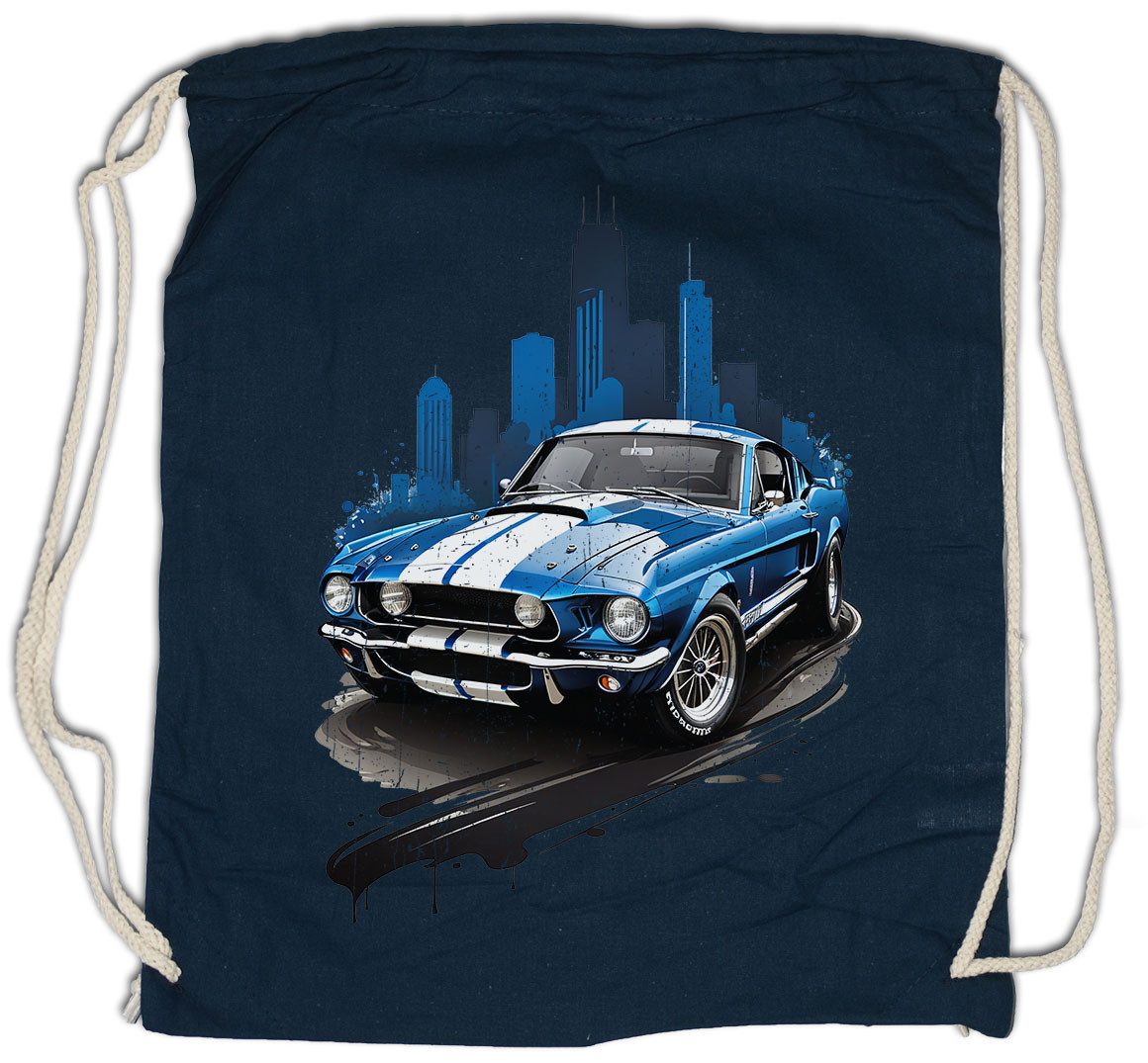 Urban Backwoods Turnbeutel Shelby Turnbeutel Mustang Eleanor Muscle Auto Cobra Racing Car Gone 60 (1-tlg), SecondsTuning American In US