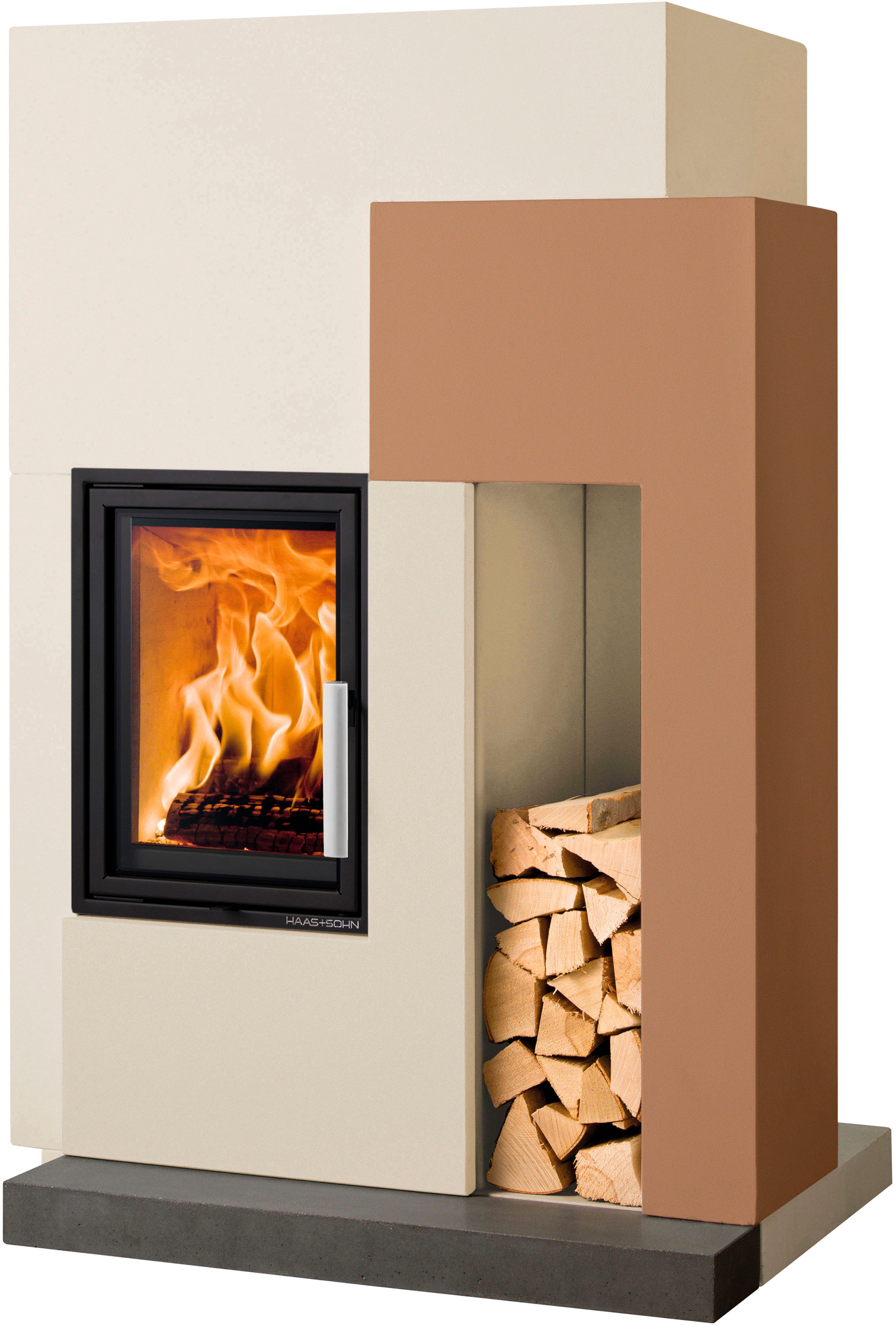 Haas + Sohn Kaminbausätze ASCIM-II mit ESPRIT-IV =, Zeitbrand, (Set)