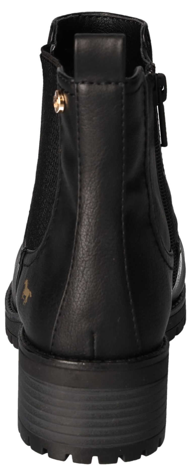 Mustang Shoes Chelseaboots, Stiefelette, Blockabsatz, mit günstig online kaufen