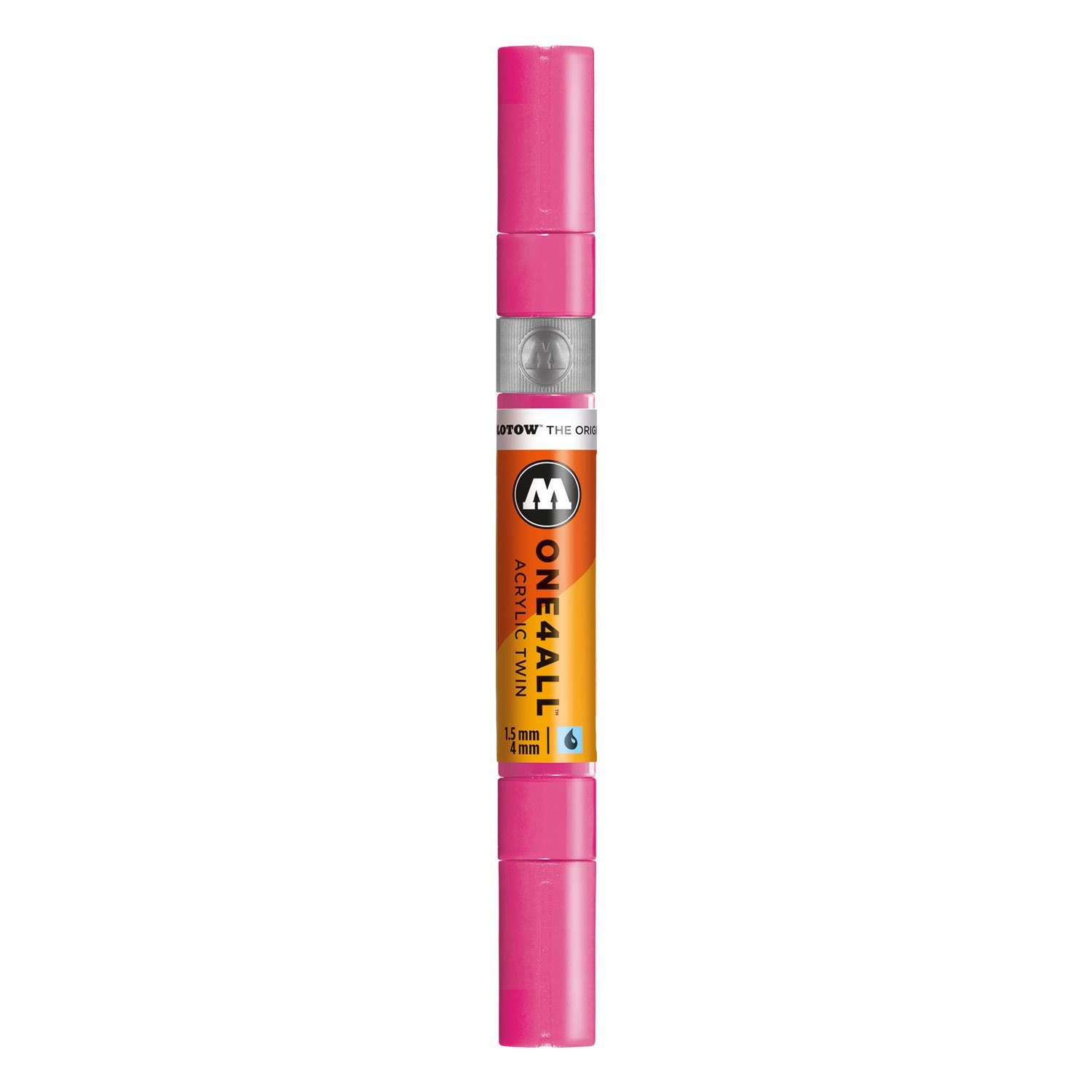 MOLOTOW Marker ONE4ALL Acrylmarker TWIN Neonpink