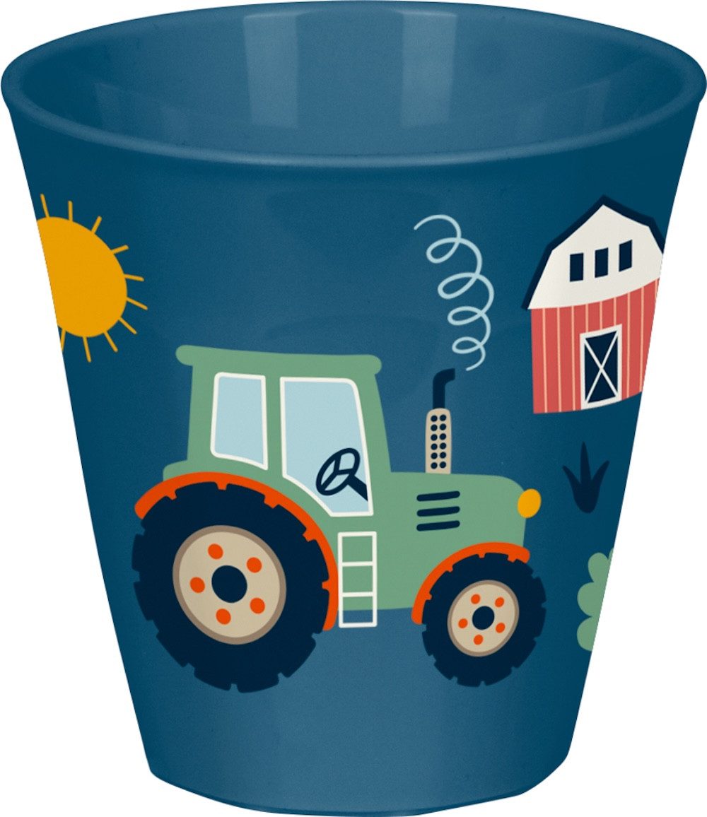 COPPENRATH DIE SPIEGELBURG Kinderbecher Кружки Traktor Ed. 2 - Wenn ich mal groß bin Traktor Ed. 2, PP, empfohlen ab 6 Monate