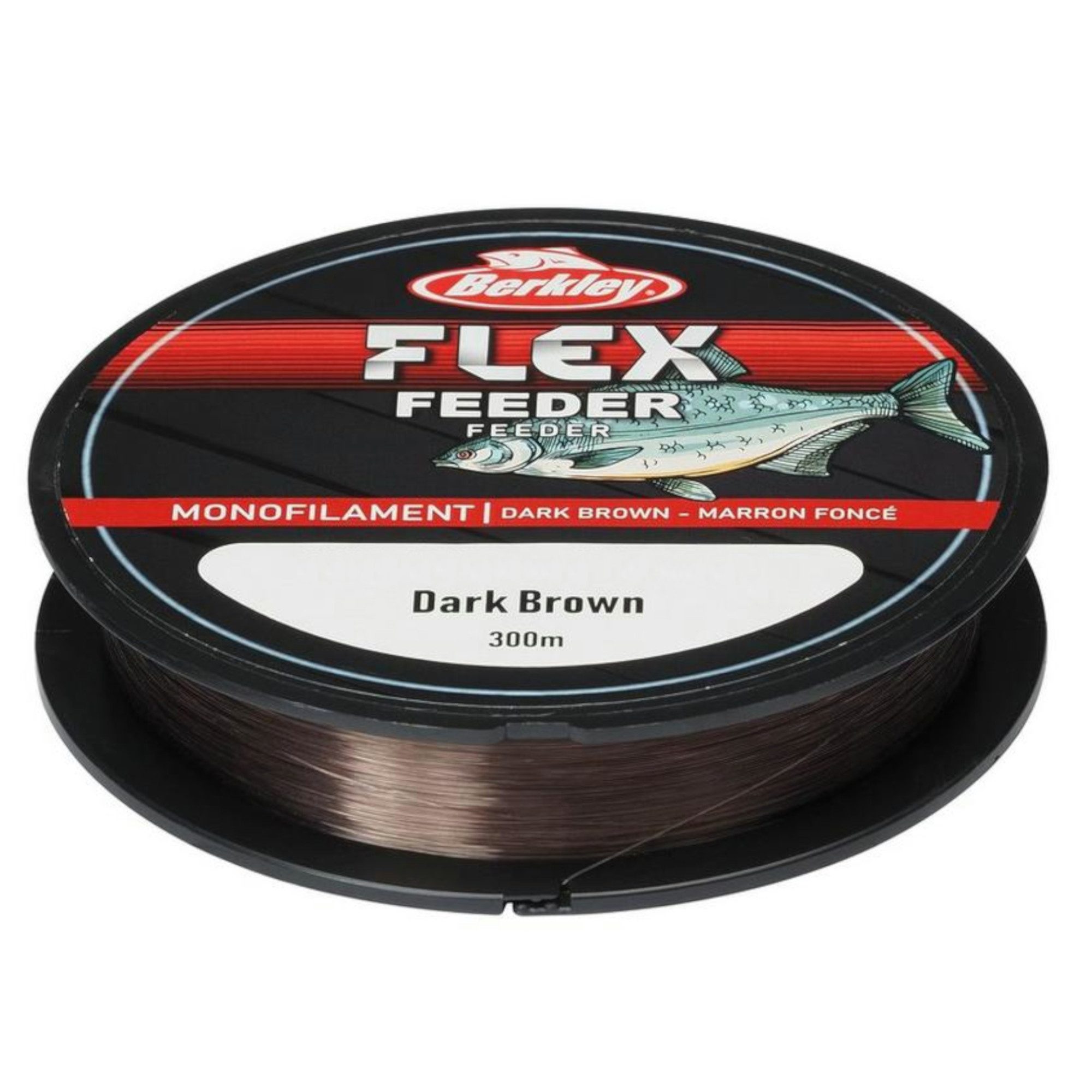 Angelschnur Berkley Flex Feeder Dark Brown - 300m Feederschnur