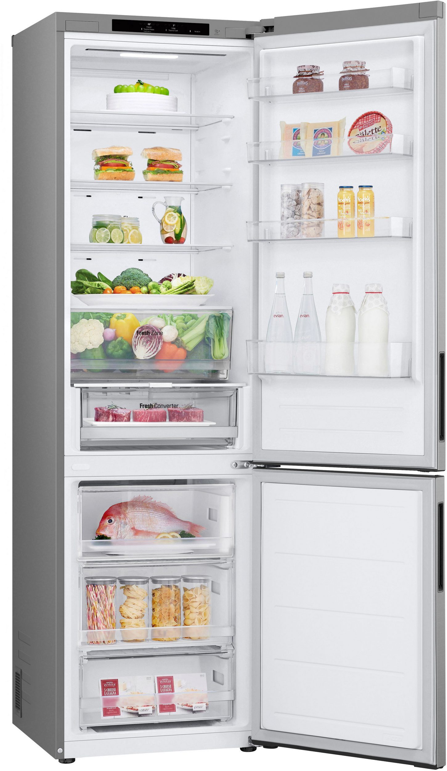 LG Kühl-/Gefrierkombination GBV22NCBPY, 203 cm hoch, 59.5 cm breit
