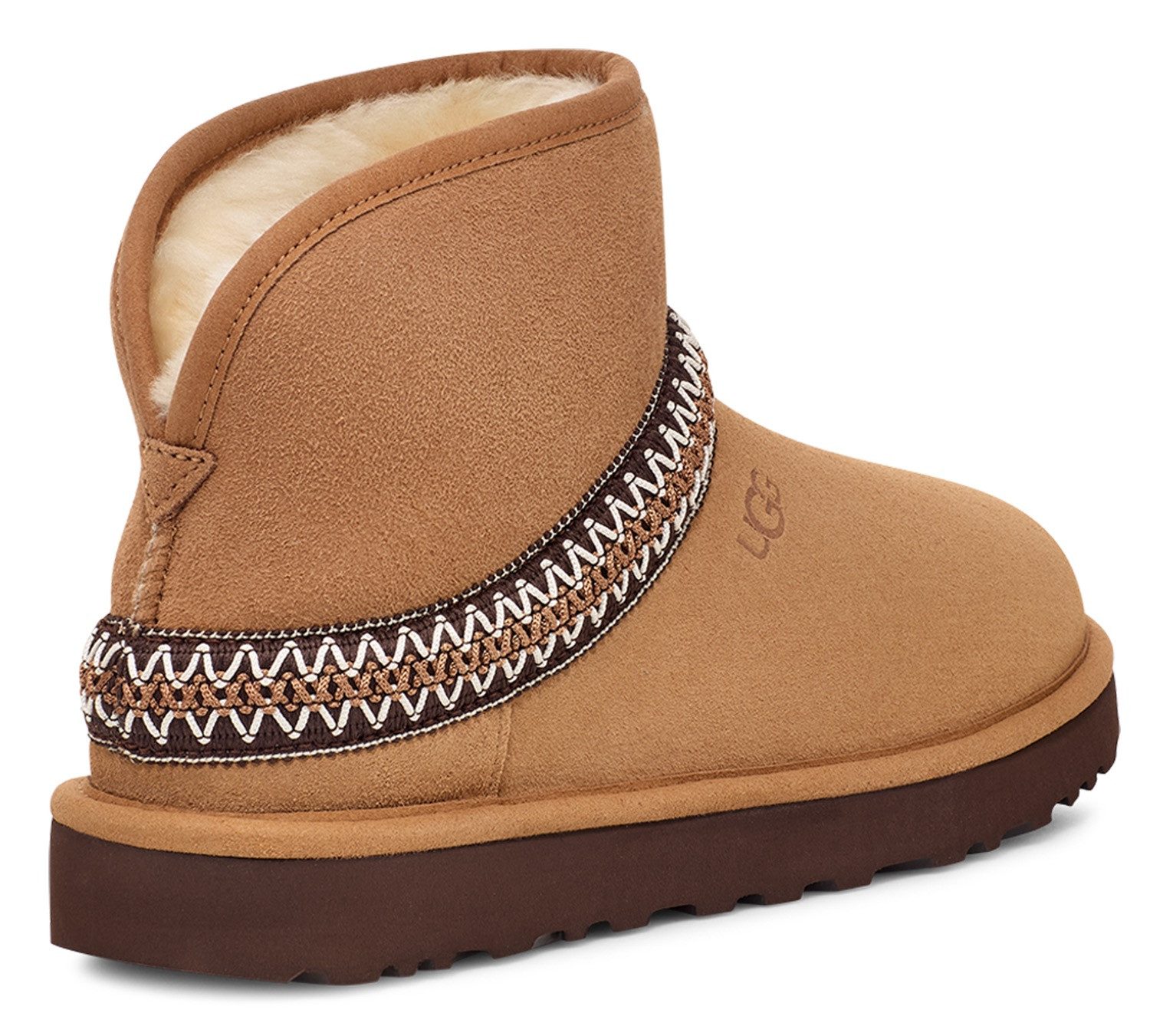UGG CLASSIC MINI CRESCENT Schlupfboots, Winterstiefel, Snowboots mit kusche günstig online kaufen