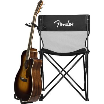 Fender Plektrum, Festival Chair mit Gitarrenständer - Zubehör für Gitarren