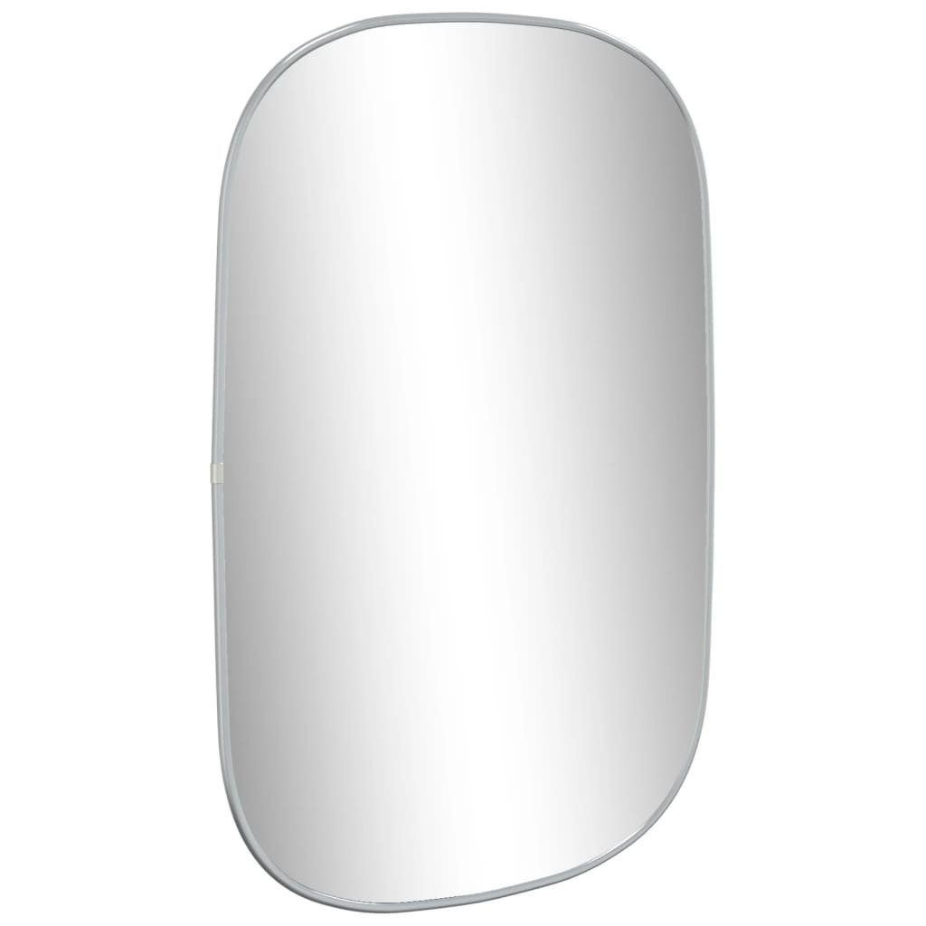 vidaXL Spiegel 70 x 45 cm Wandspiegel Silbern 70x45 cm