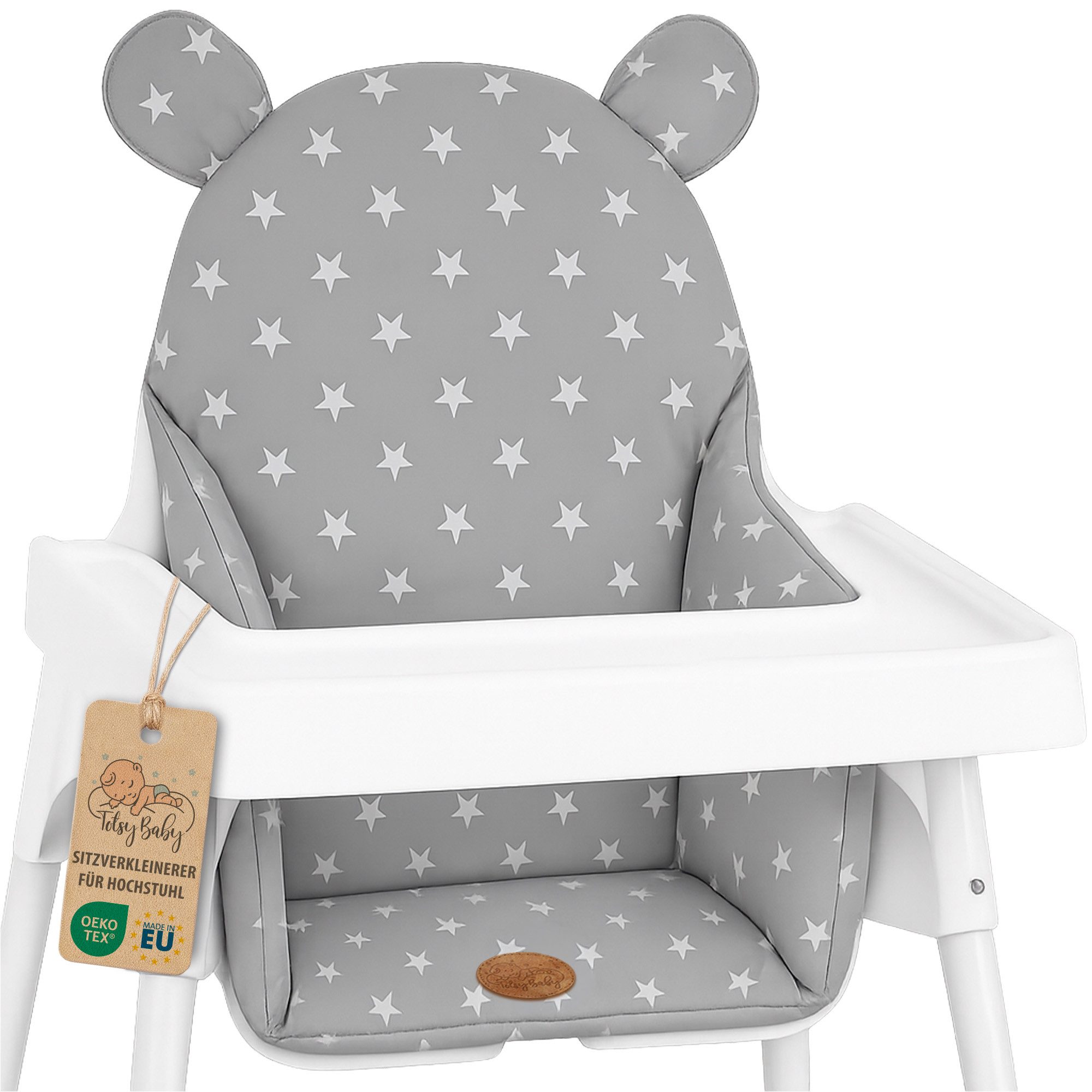 Totsy Baby Sitzverkleinerer Sitzkissen Hochstuhl faltbar – Sitzverkleinerer für Ikea Antilop