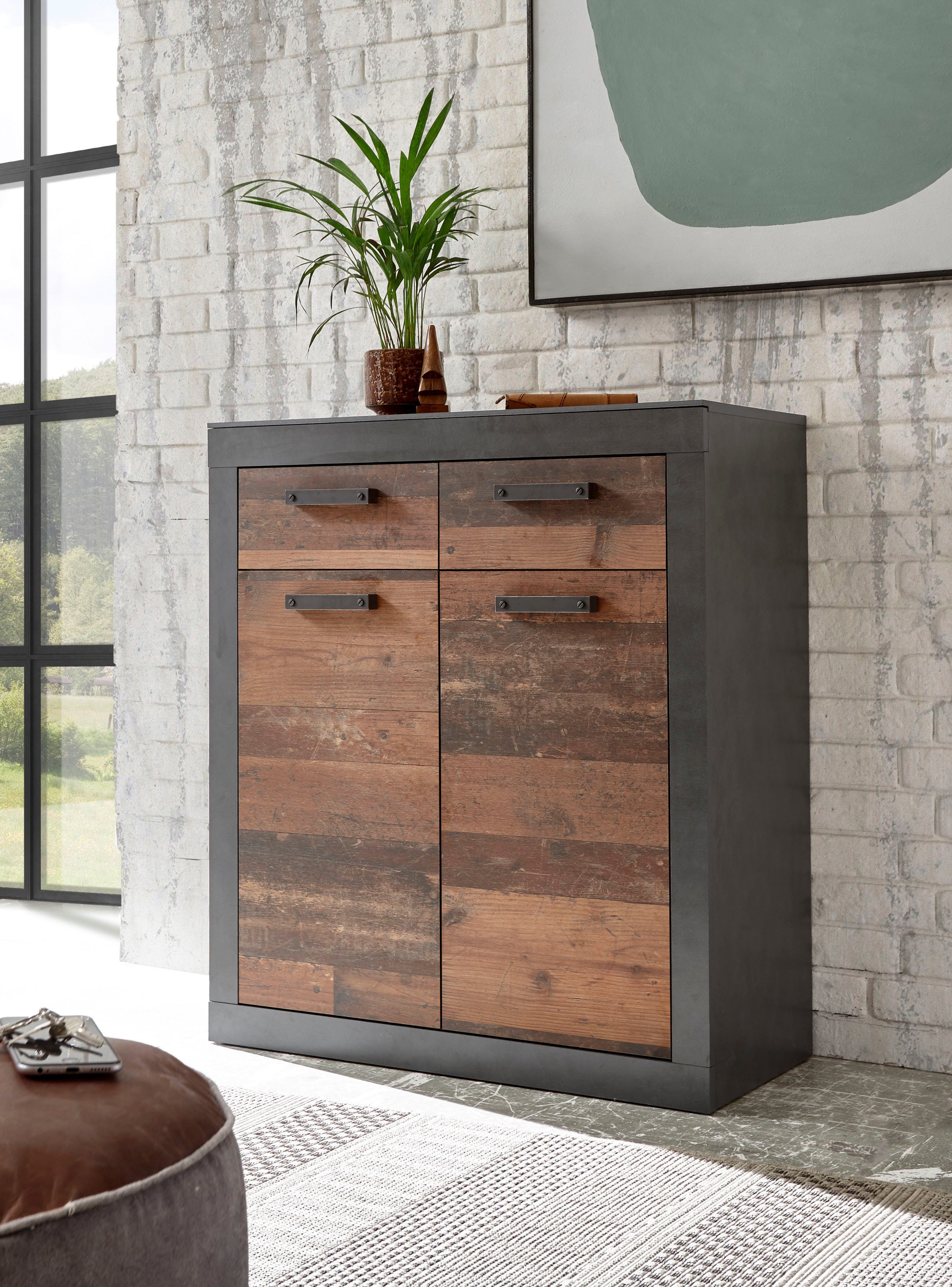 Home affaire Kommode BROOKLYN, Breite ca. 92 cm