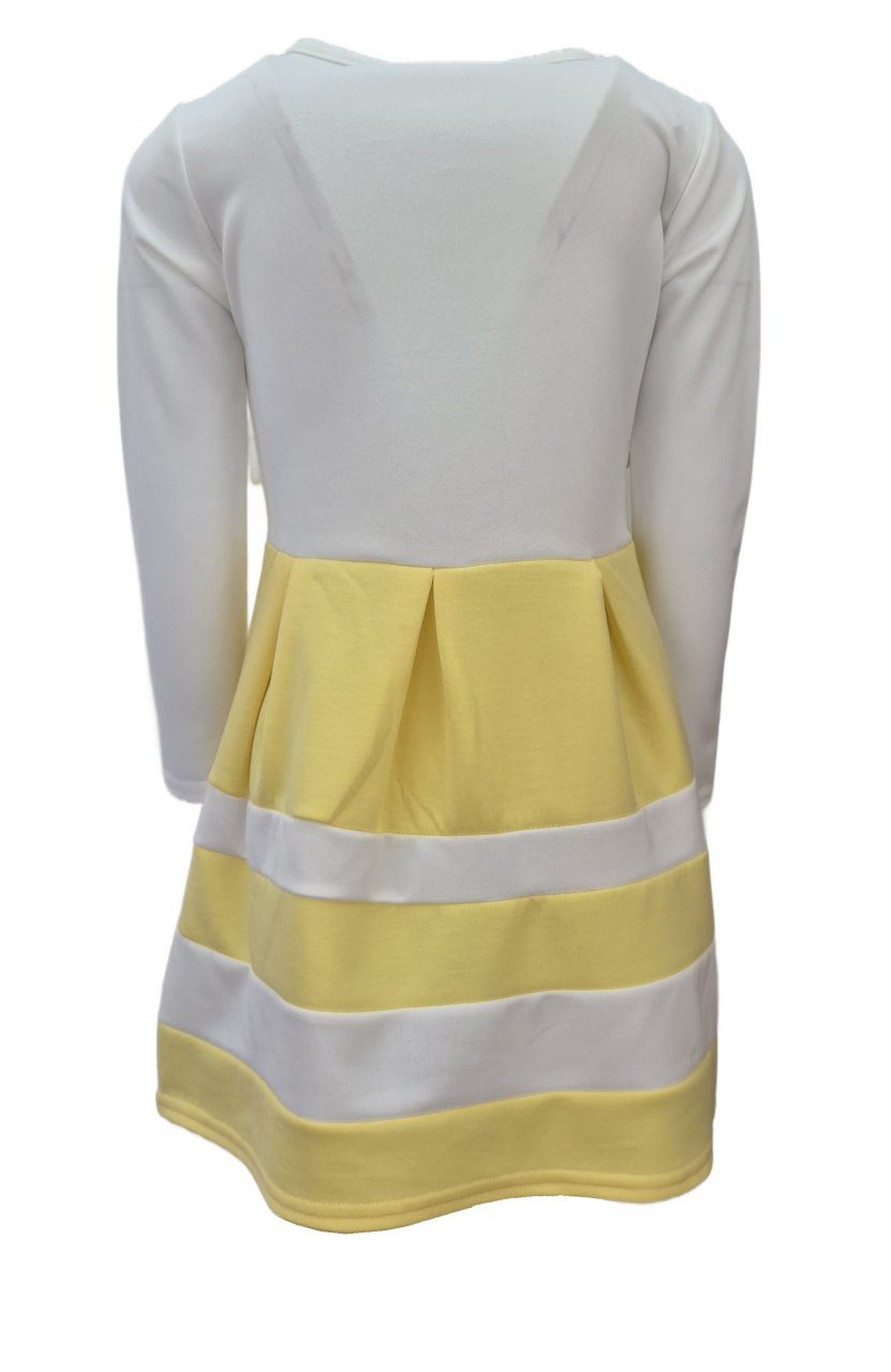 Girls Fashion A-Linien-Kleid Elegantes Mädchenkleid mit Bolero K241
