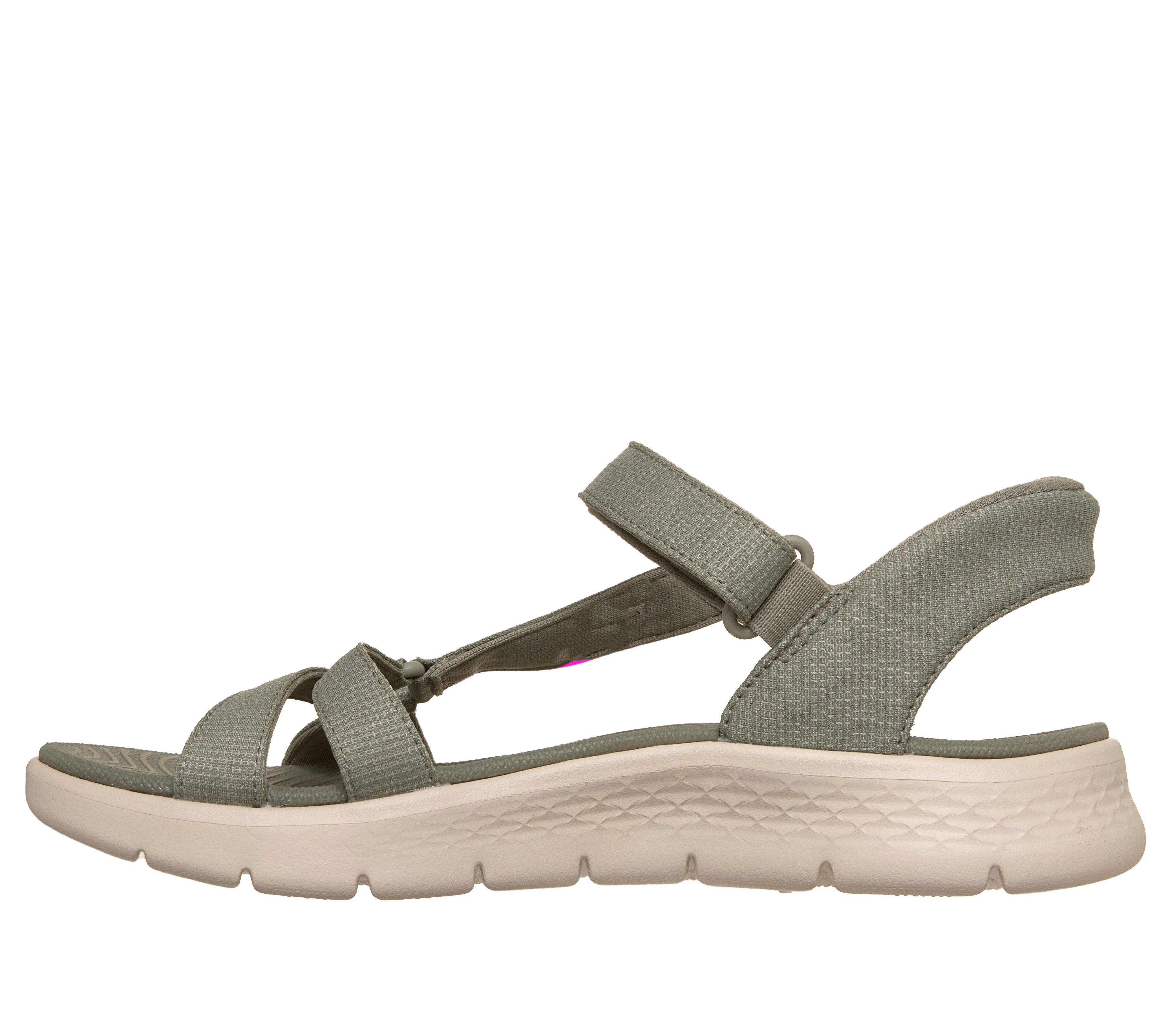 Skechers GO WALK FLEX SANDAL-ILLUMINATE Sandale Sandalette, Trekking Sandale mit Gogo Mat Fußbett – Bild 5 von 5