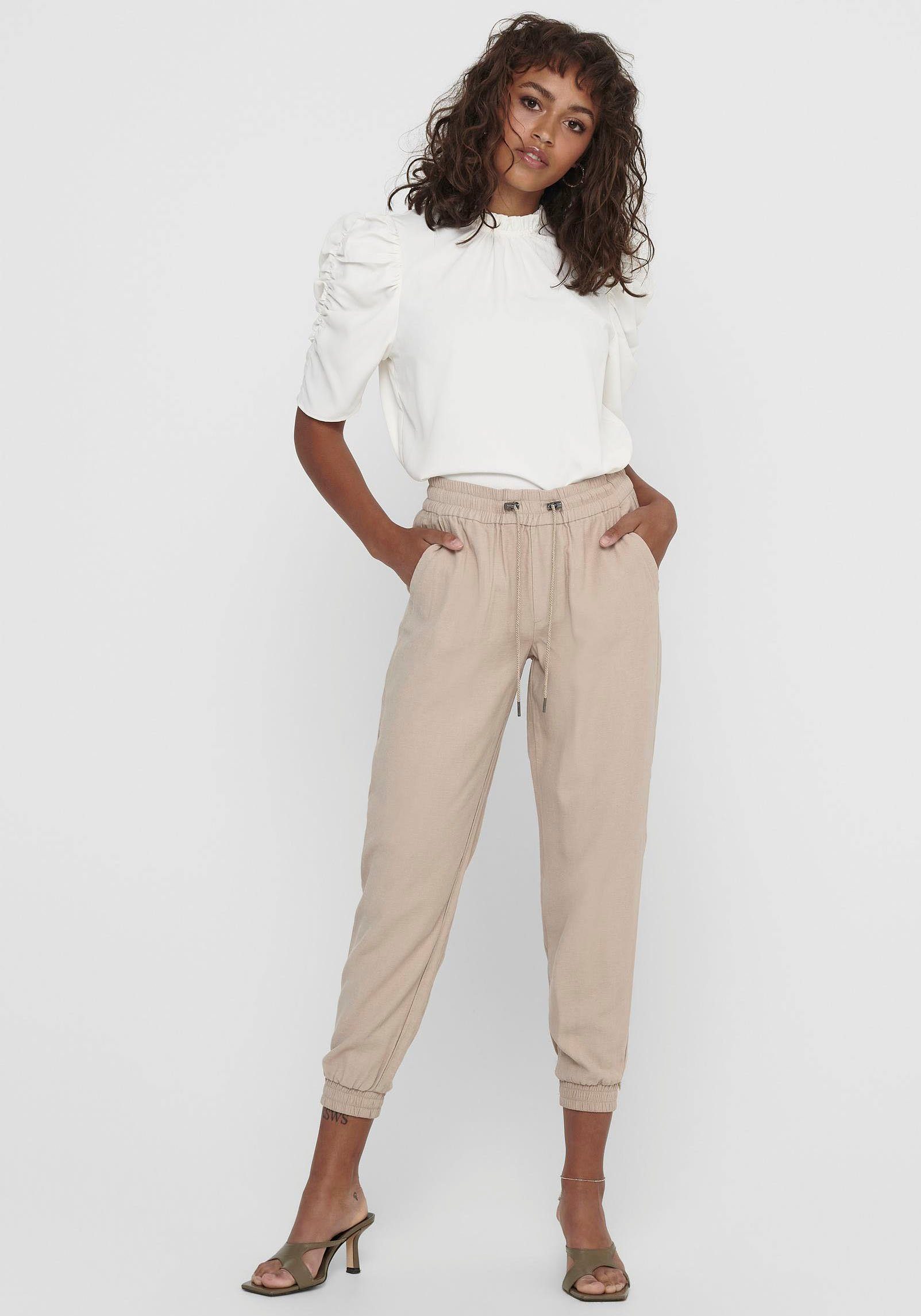 ONLY Jogger Pants ONLKELDA-EMERY MW PULL-UP PANTS