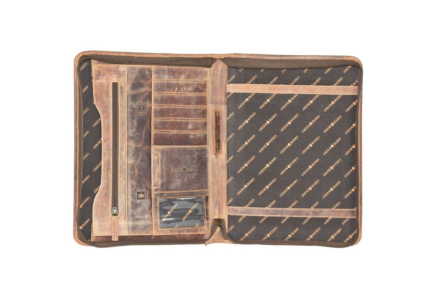 Thumbnail - Greenburry Schreibmappe Vintage, Leder