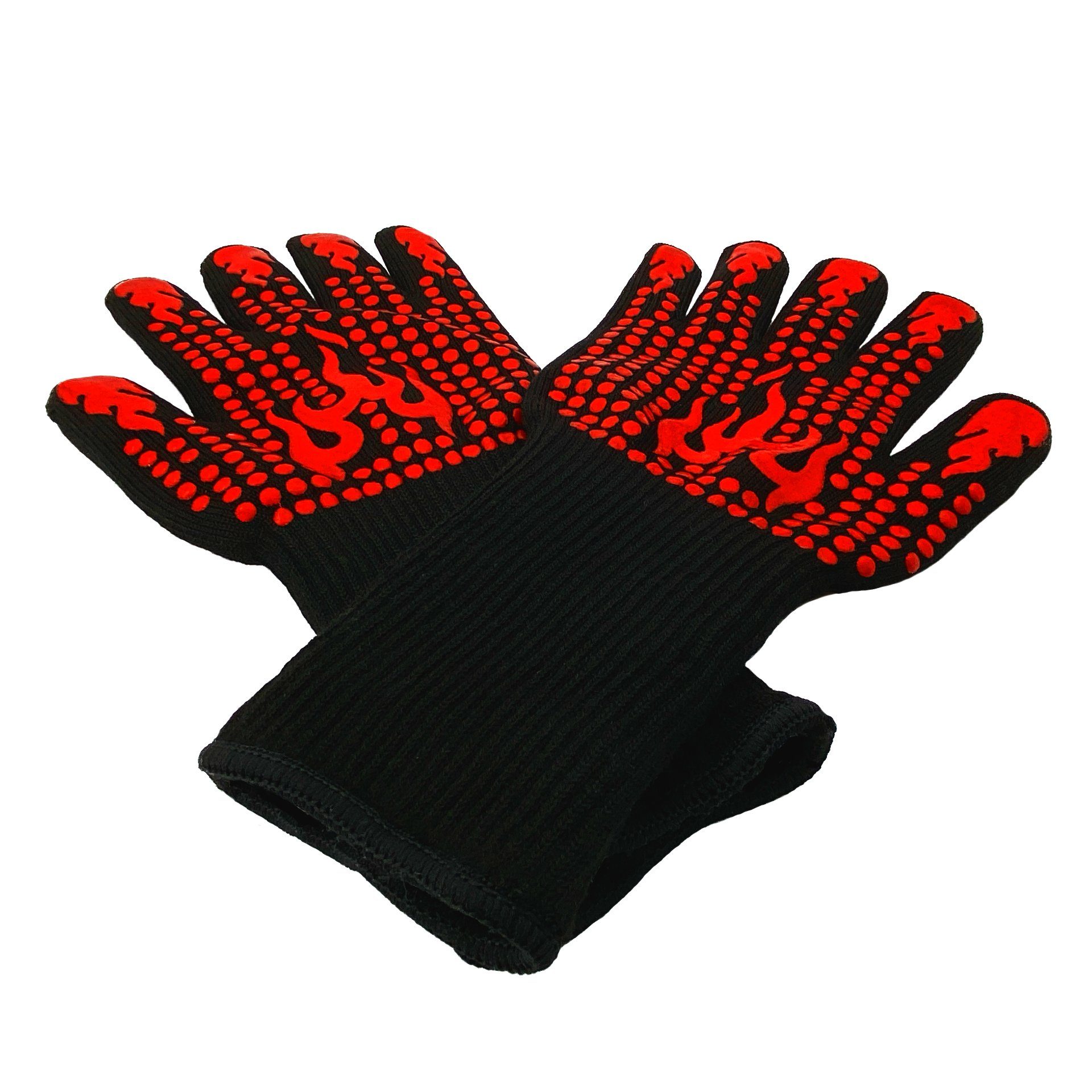 FireRocket Grillzange Grillhandschuh Paar hitzebeständig bis 500°C