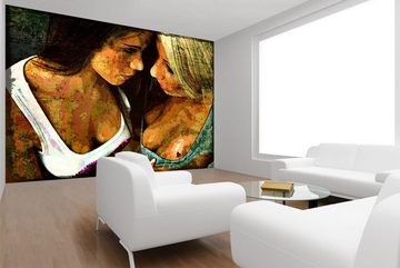 WandbilderXXL Fototapete Love to Love, glatt, Retro, Vliestapete, hochwertiger Digitaldruck, in verschiedenen Größen