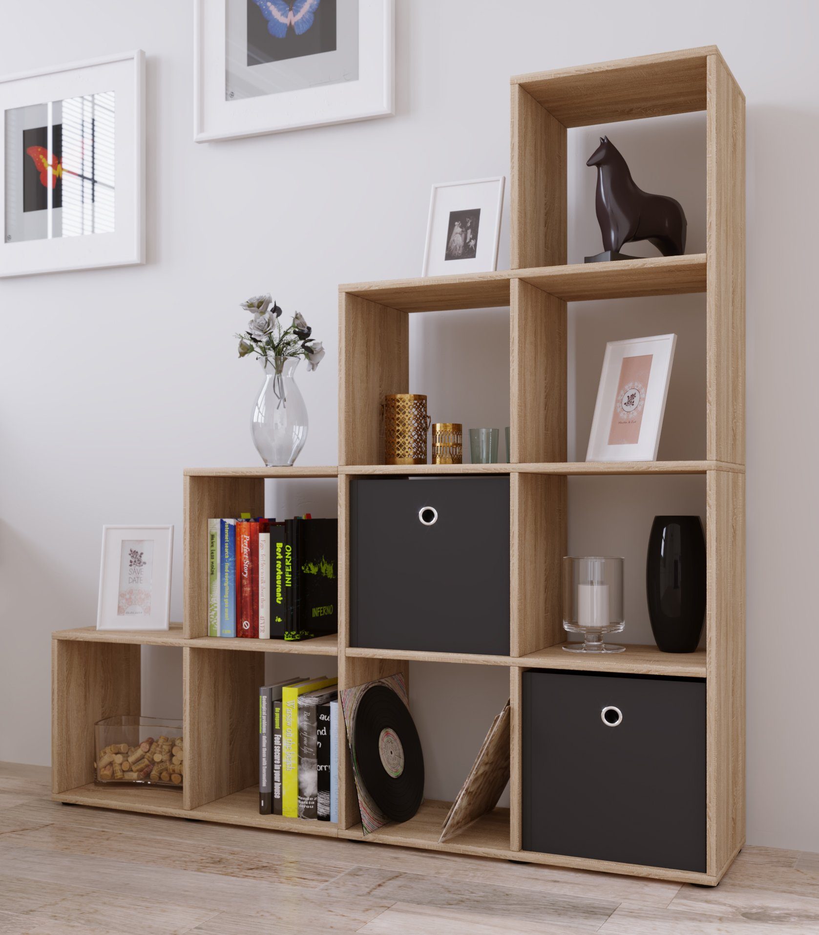 VCM Standregal Holz Stand Treppenregal Regal günstig online kaufen