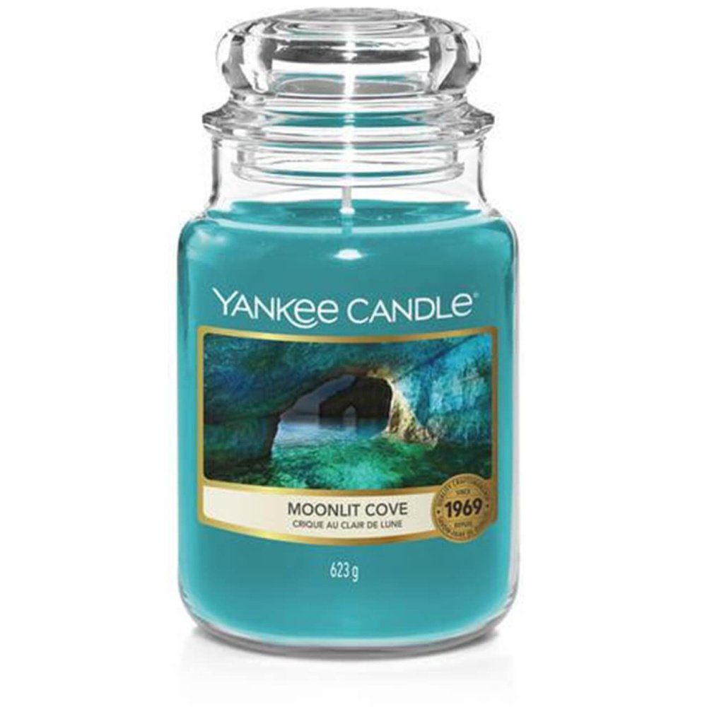 Yankee Candle Duftkerze »Yankee Candle Moonlit Cove Duftkerze 623g« (Packung)