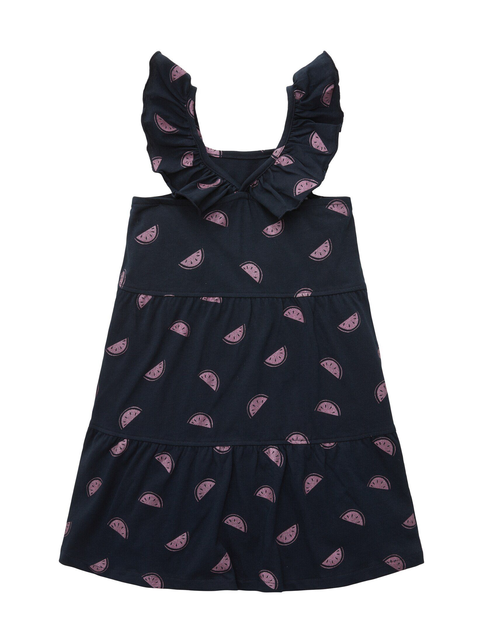 TOM TAILOR Jerseykleid Kleid Allover-Print mit