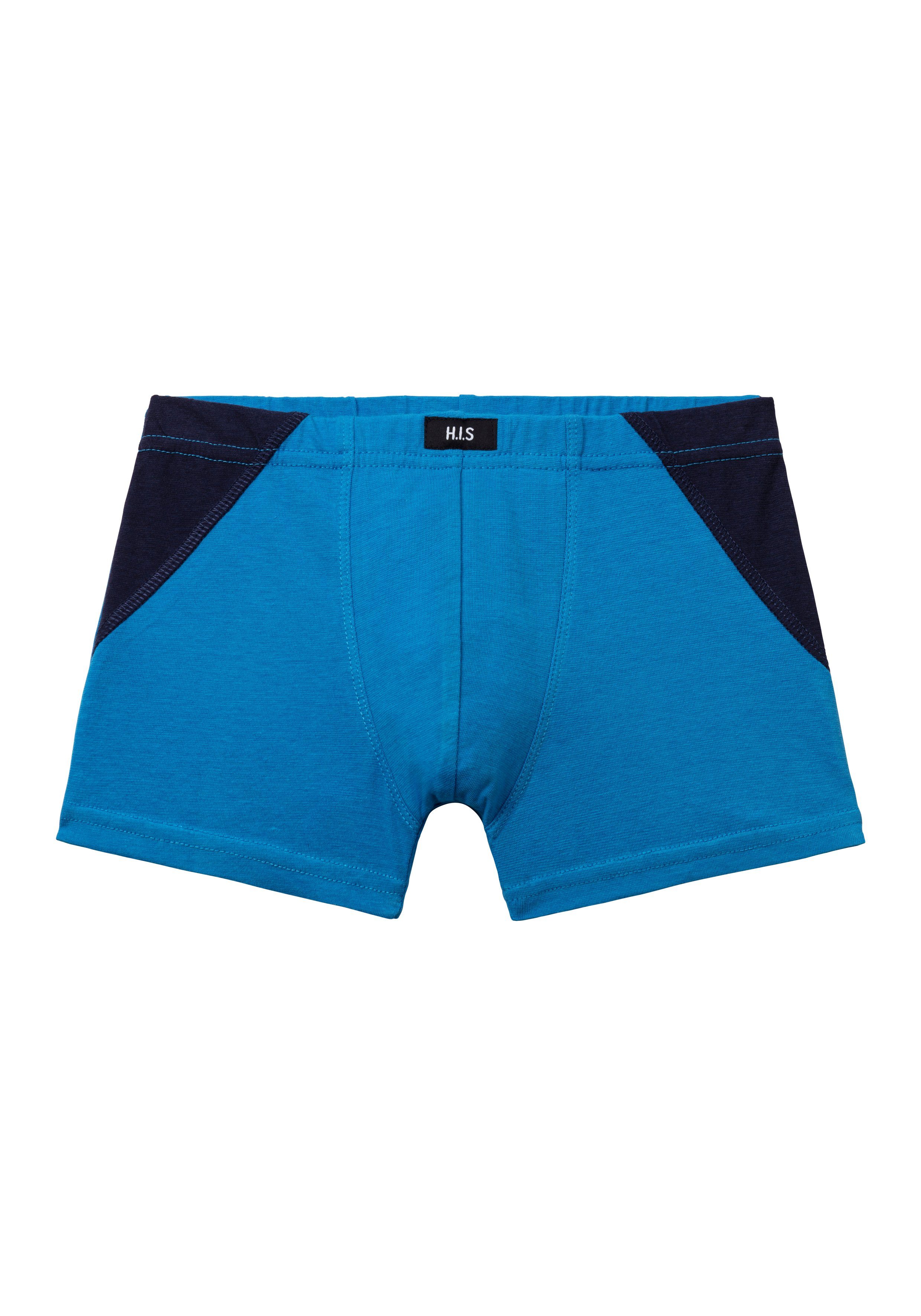 H.I.S Boxer Boxershorts für Jungen (Packung, 4-St) mit coolem Colorblocking für einen sportlichen Auftritt