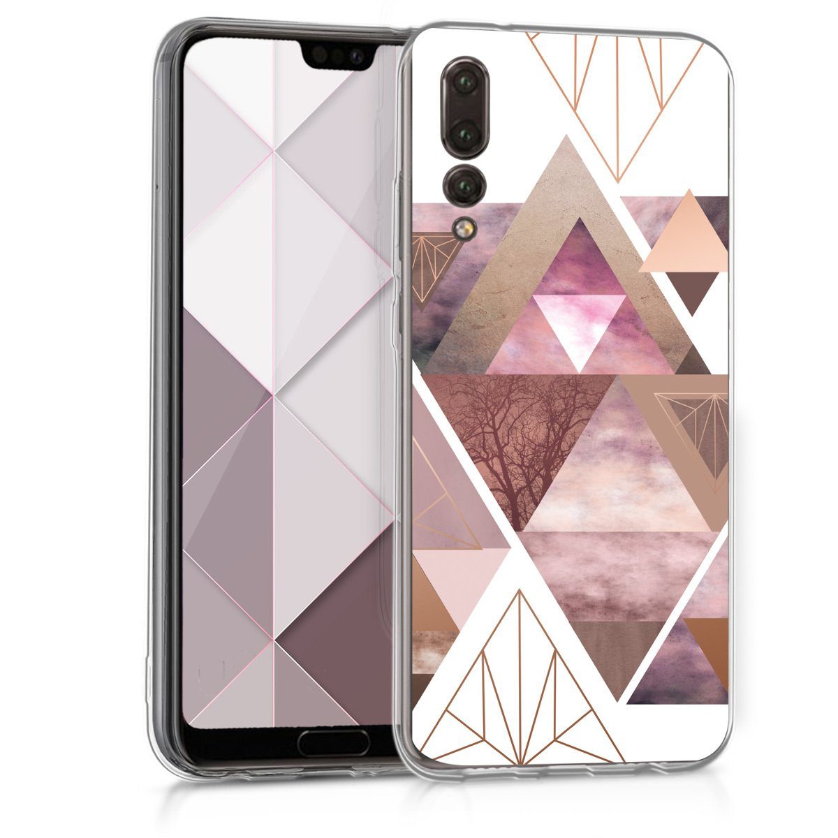 kwmobile Handyhülle Hülle für Huawei P20 Pro, Handyhülle Silikon Case - Backcover