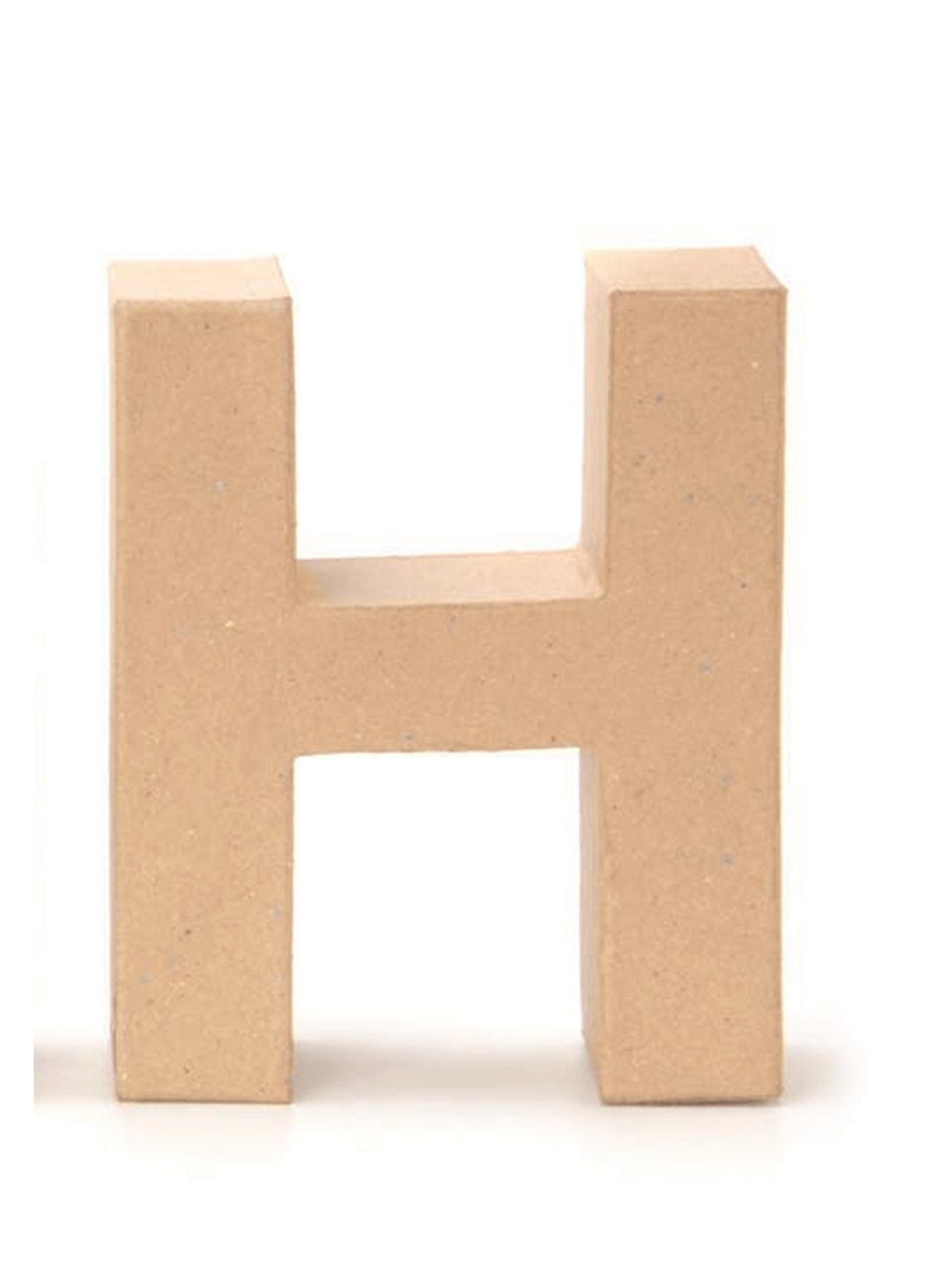 Glorex Dachpappe Glorex Papp-Buchstabe H 17,5 x 5,5 cm