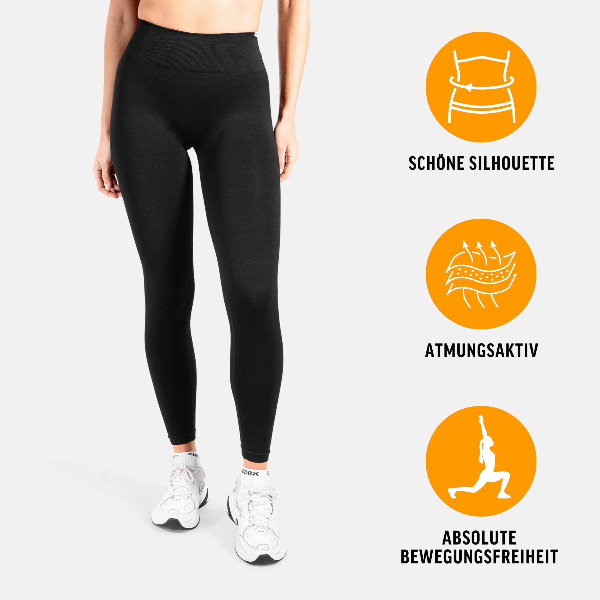 Smilodox Leggings Leggings Andrina, Seamless High Waist Sportleggings Fitne günstig online kaufen