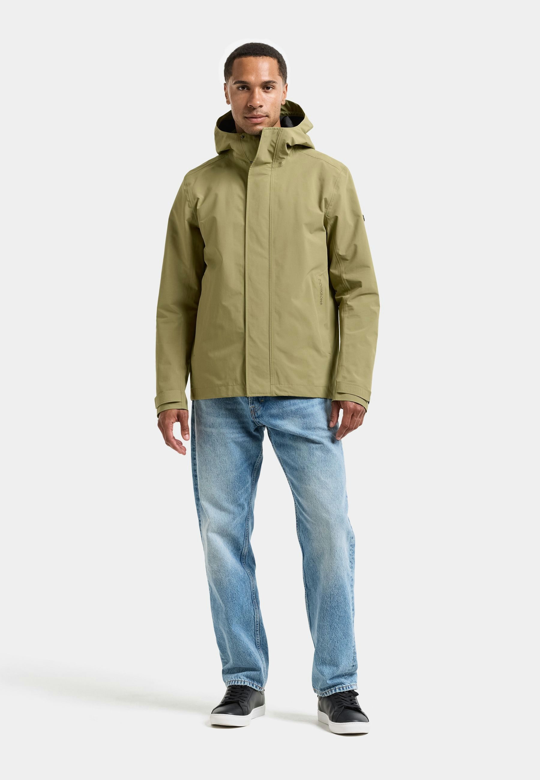 Didriksons Allwetterjacke Herren Übergangsjacke Wasserdicht LOGAN mit Kapuze mit Taschen
