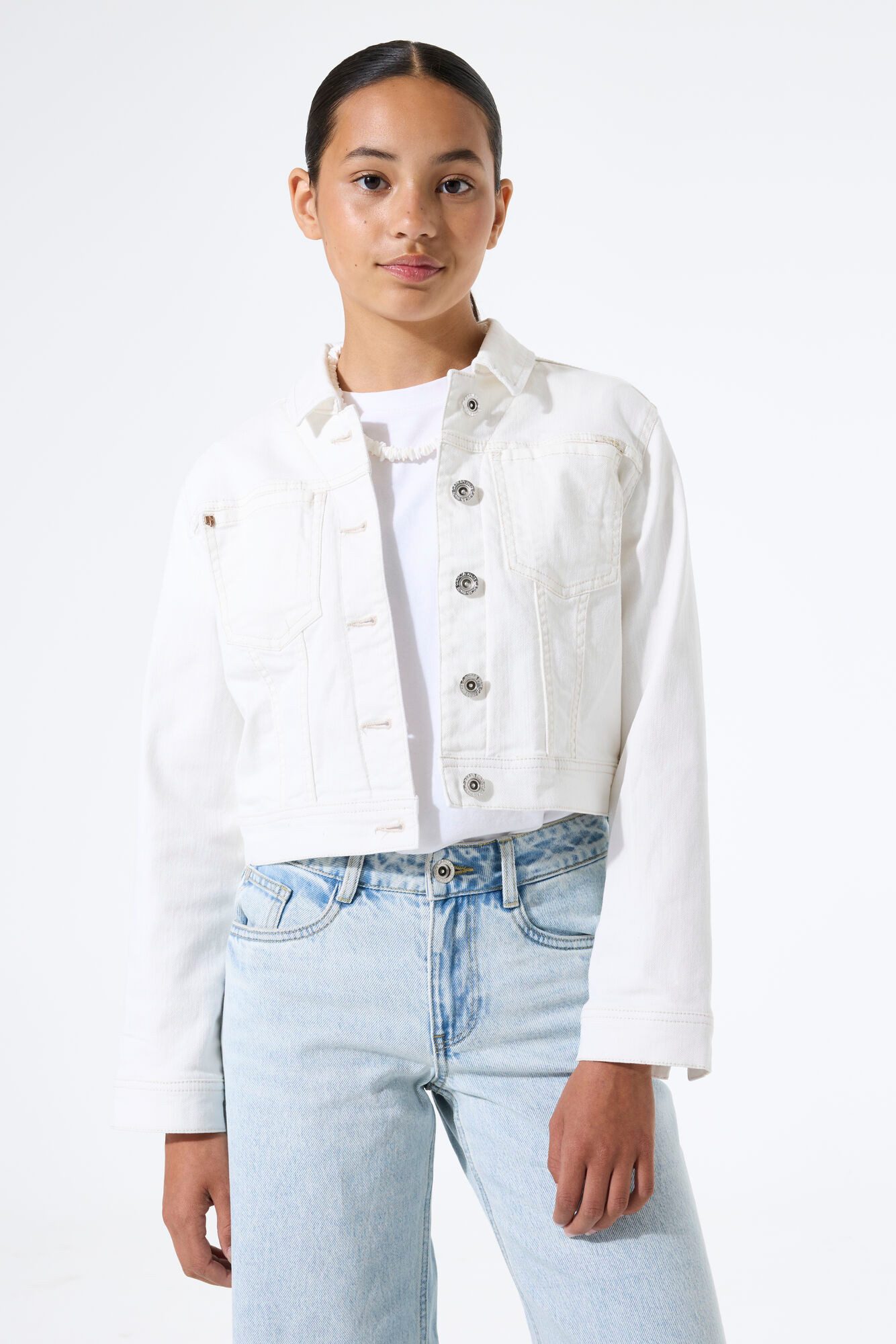 Garcia Jeansjacke mit Brusttaschen, for Girls
