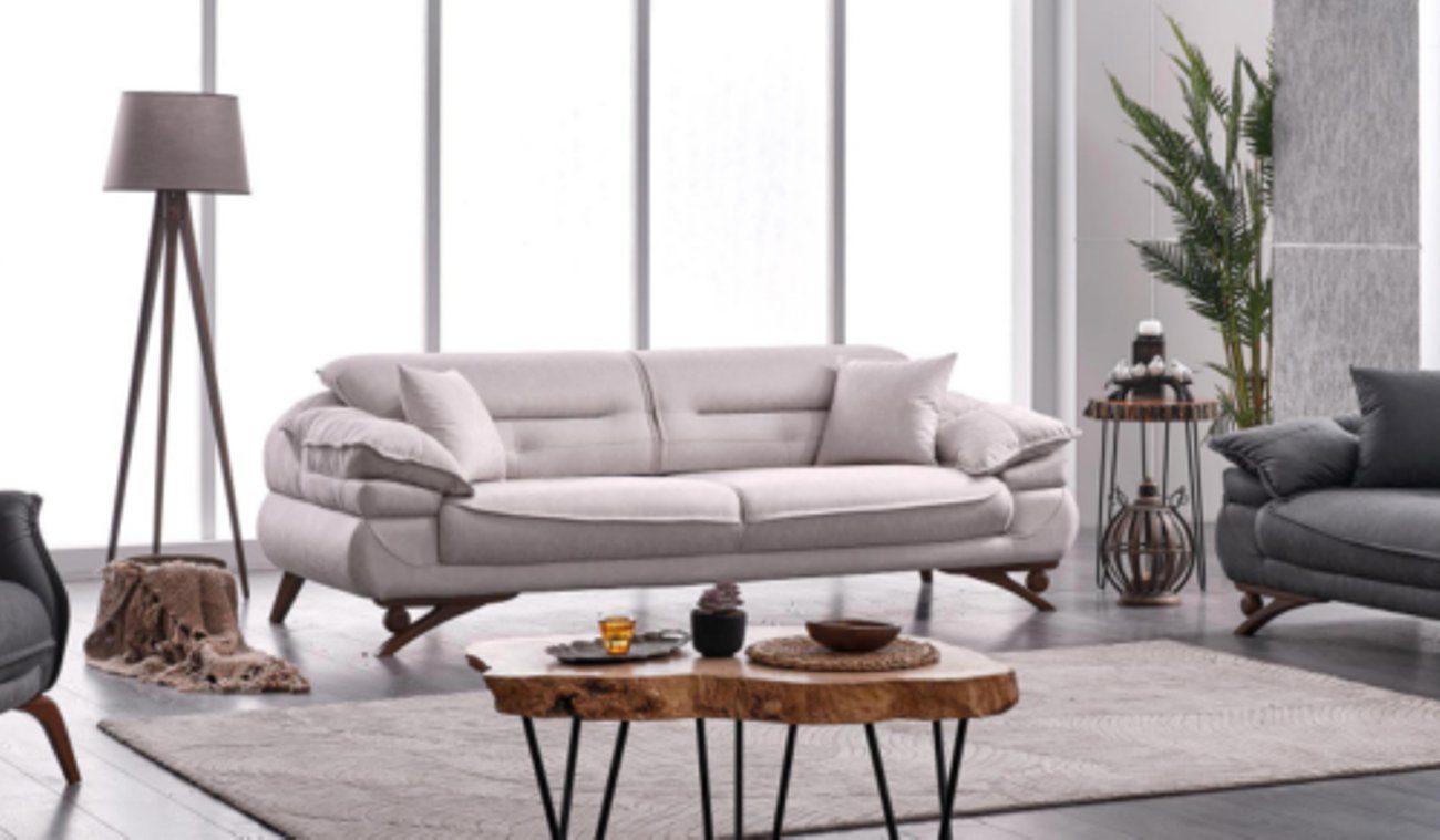 JVmoebel 3-Sitzer Sofa 3 Sitzer Wohnzimmer Polstersofa Stil Modern Couch Dreisitzer, 1 Teile, Made in Europa