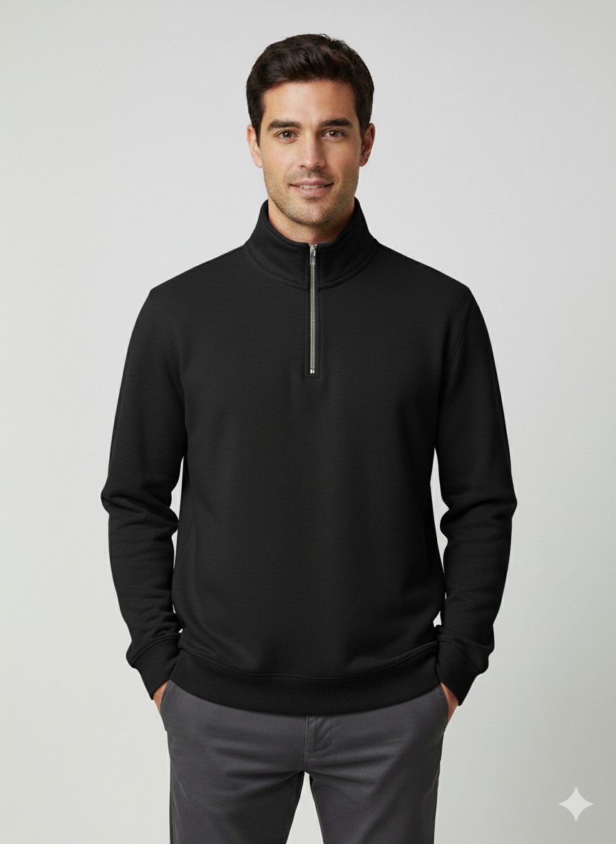 Selected Sweater SLHZREG-DAN SWEAT HALF ZIP