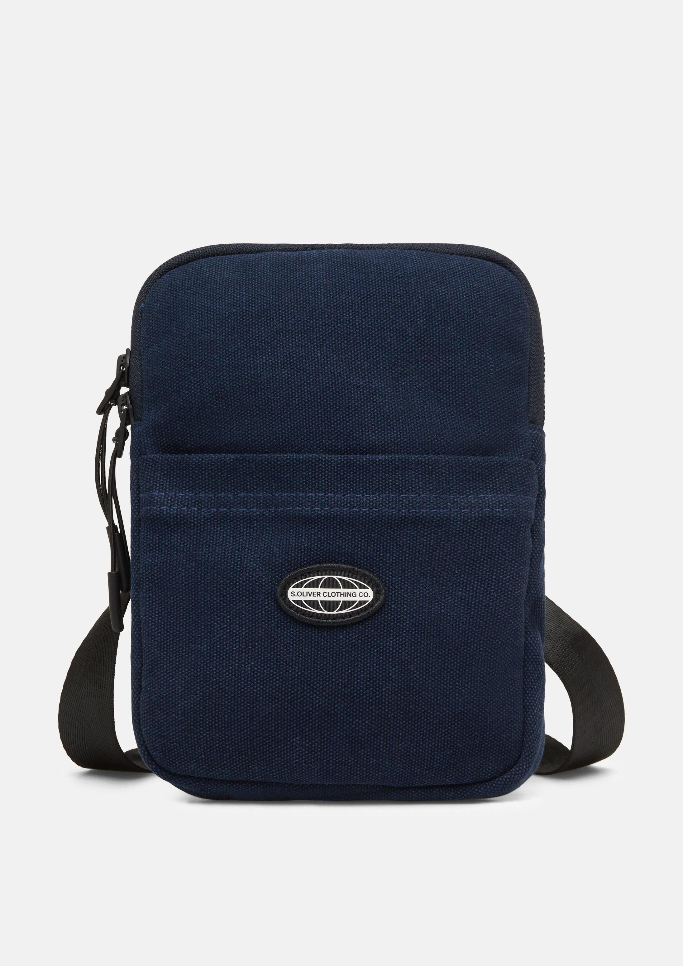 s.Oliver Umhängetasche Tasche, Tasche mit Reißverschlussfach und verstellbarem Nylongurt