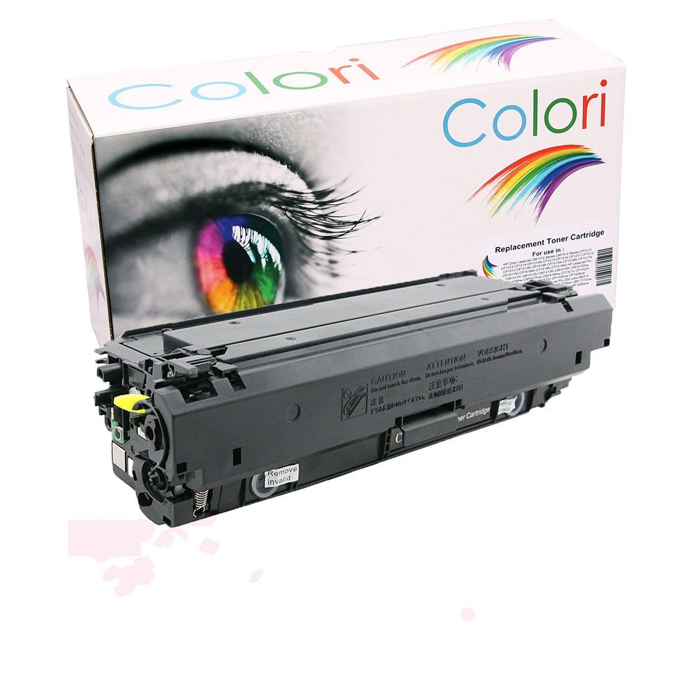 Colori Tonerkartusche, Kompatibler Toner für HP 508X CF362X Gelb für HP Color Laserjet Enterprise M550 M552 M552dn M553 M553dn M553n HP Color Laserjet Enterprise MFP M570 M577 M577c M577dn M577f von Colori