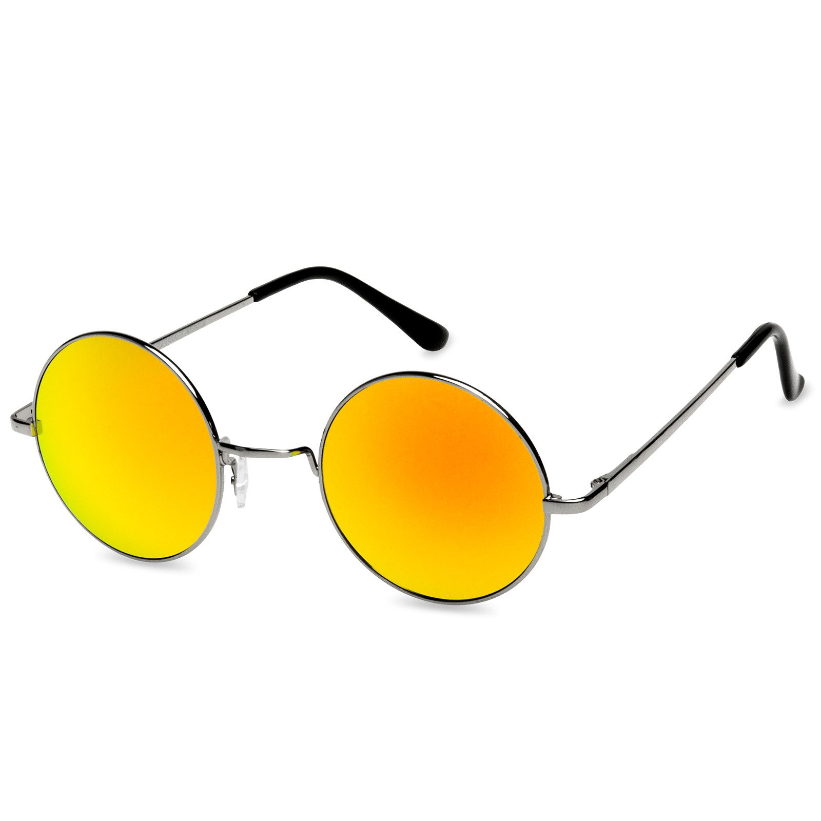 Caspar Sonnenbrille SG038 große runde Übergröße Retro Sonnenbrille