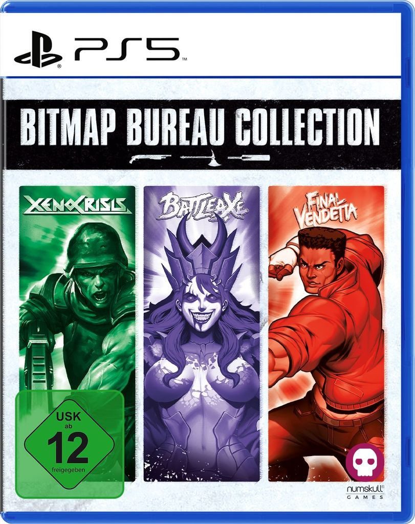 Bitmap Bureau Collection (Xeno Crisis, Battle Axe, Final Vendetta) PlayStation 5