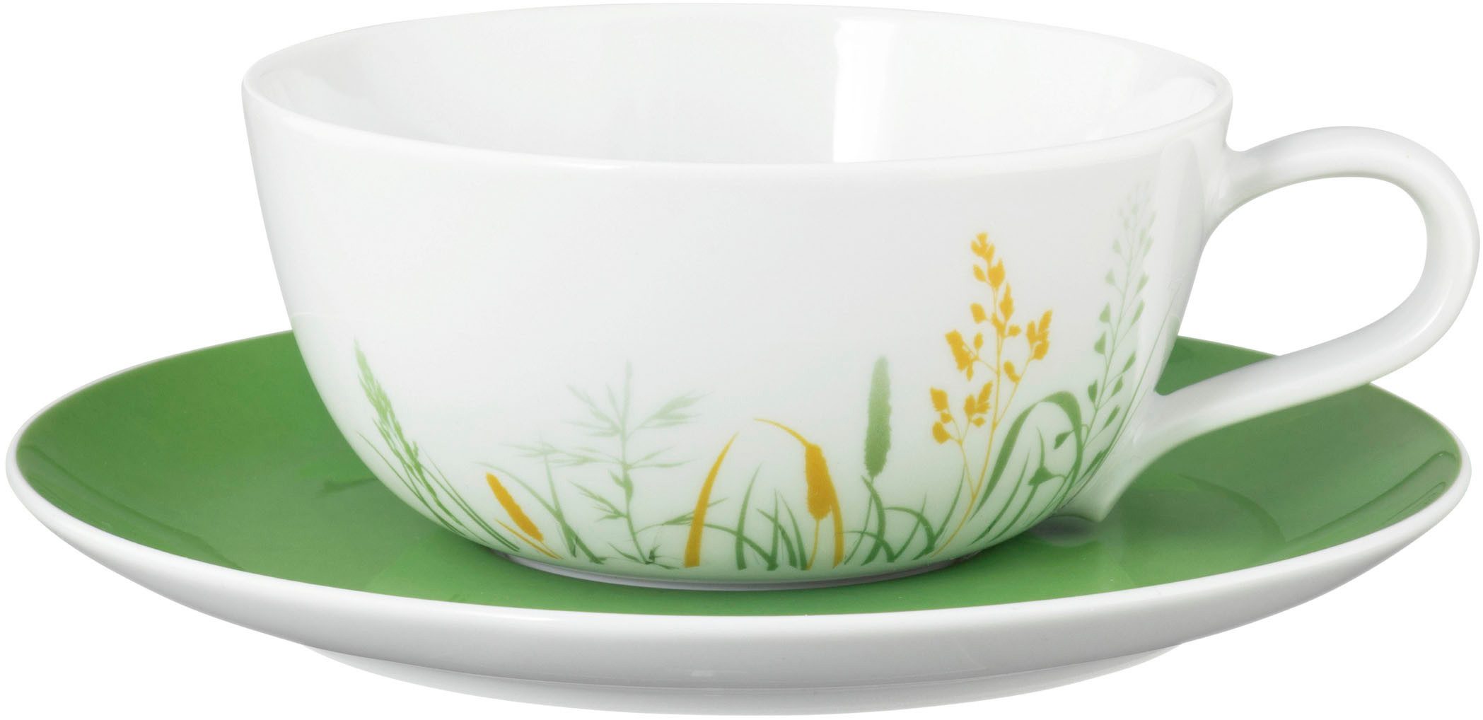 Seltmann Weiden Tasse Liberty - Meadow Grasses green, 1-tlg., Porzellan, Teeobertasse groß 0,28 l