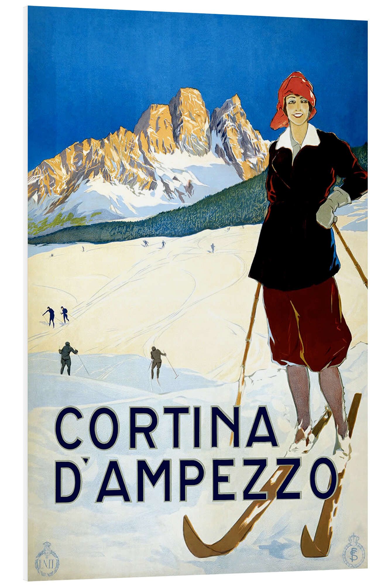 Forex-Bild Vintage Ski Collection