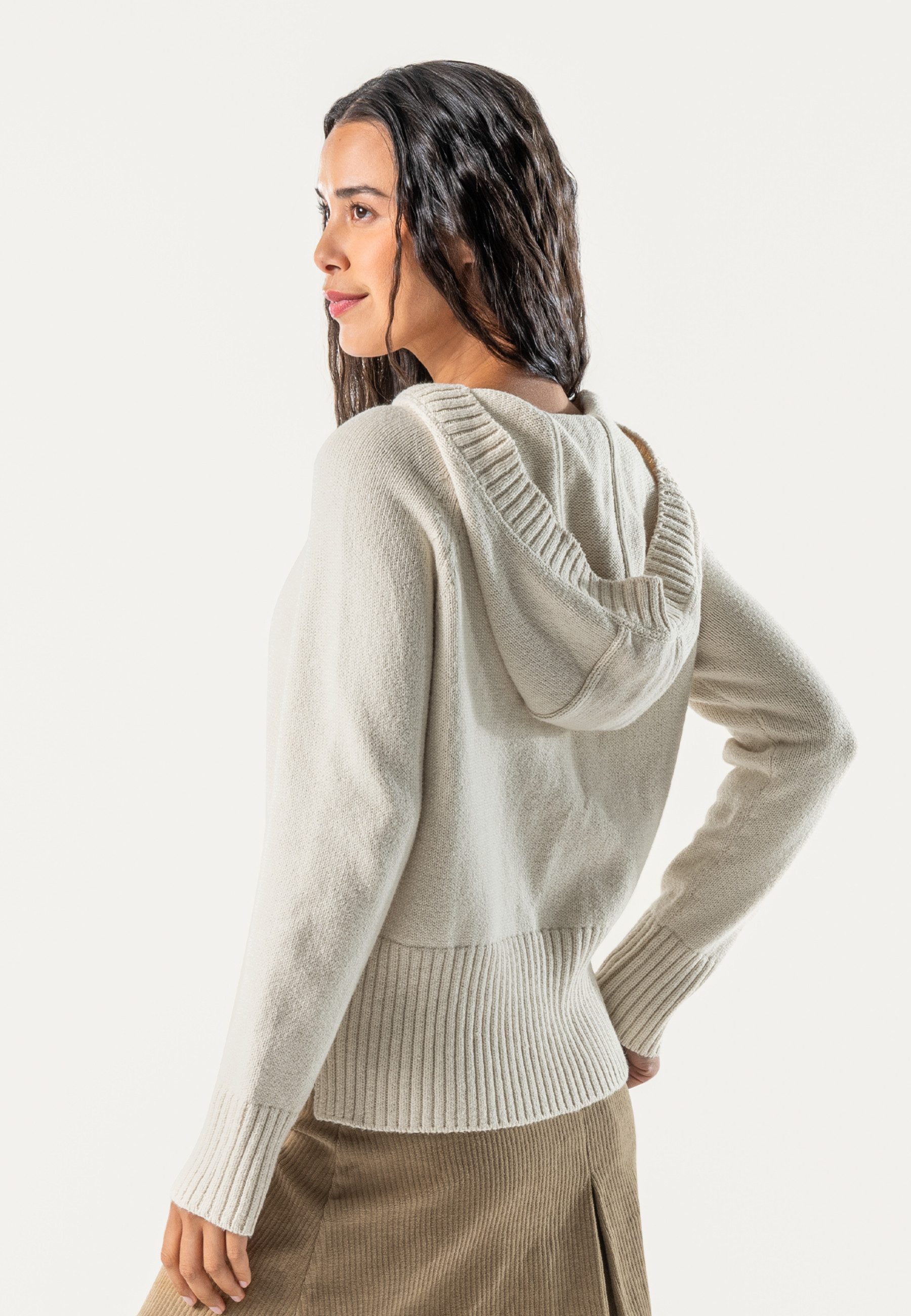 LIVING CRAFTS Strickpullover SEFFA GOTS zertifiziert