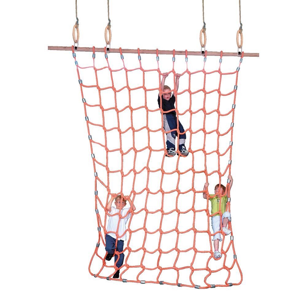 Sport-Thieme Turnring Kletternetz für Turnringe, Ideal für Schule, Vereine und Kindergärten