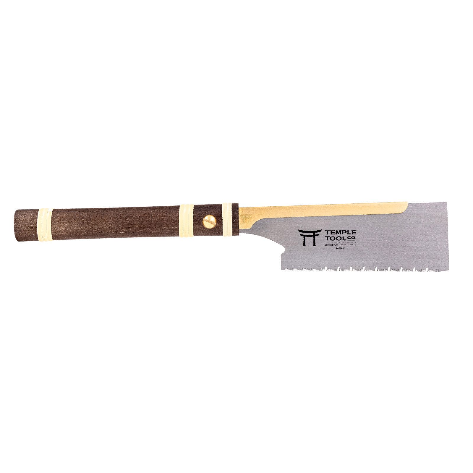 SO-TECH® Japansäge Japanische Dozuki Zugsäge D-150-D von Temple TOOL, Feinsäge für Holz, Klingenlänge 150 mm, Gesamtlänge 385 mm