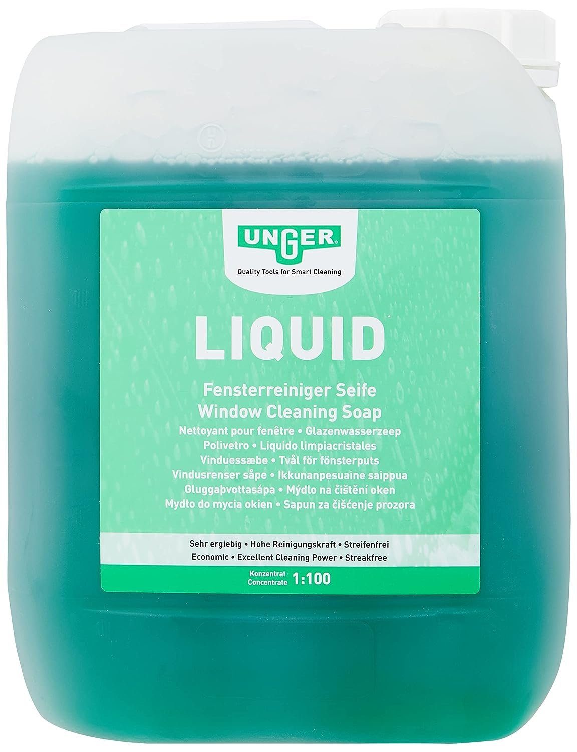 Liquid Reinigungsmittel zur Fensterreinigung, 5 L Glasreiniger